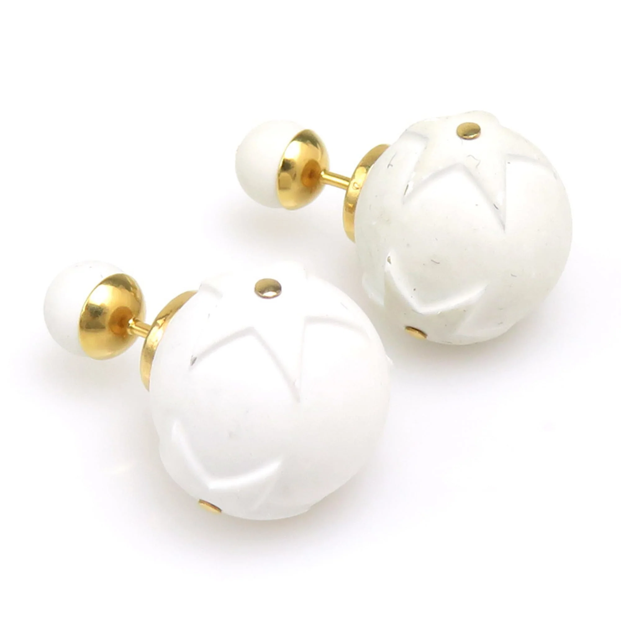 Earrings Tribal Gold-Tone Metal - Image 4