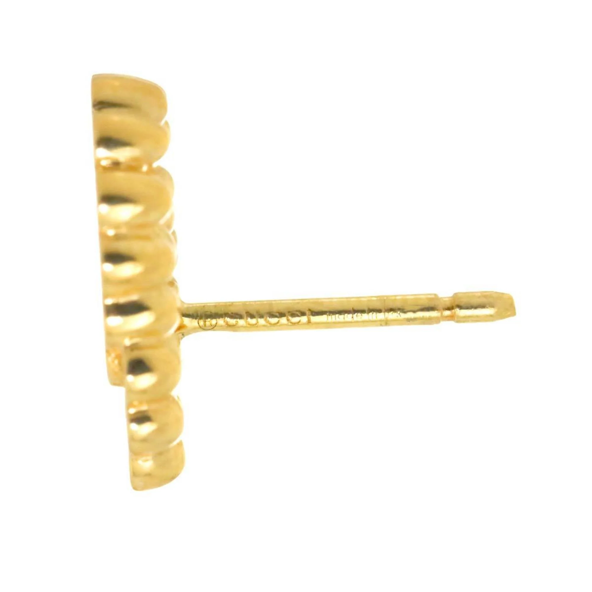 Single Earring Pearl 18K Yellow Gold - Image 7
