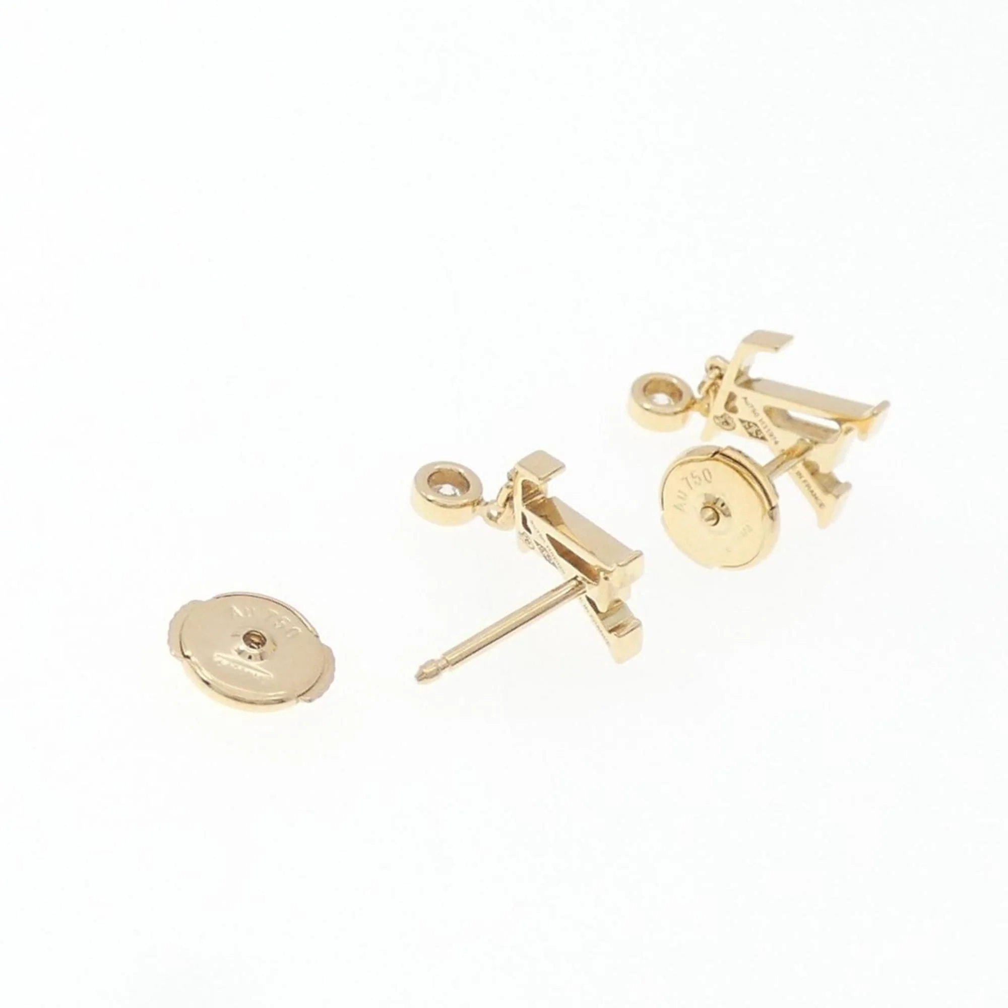 Earrings 18K Yellow Gold - Image 3