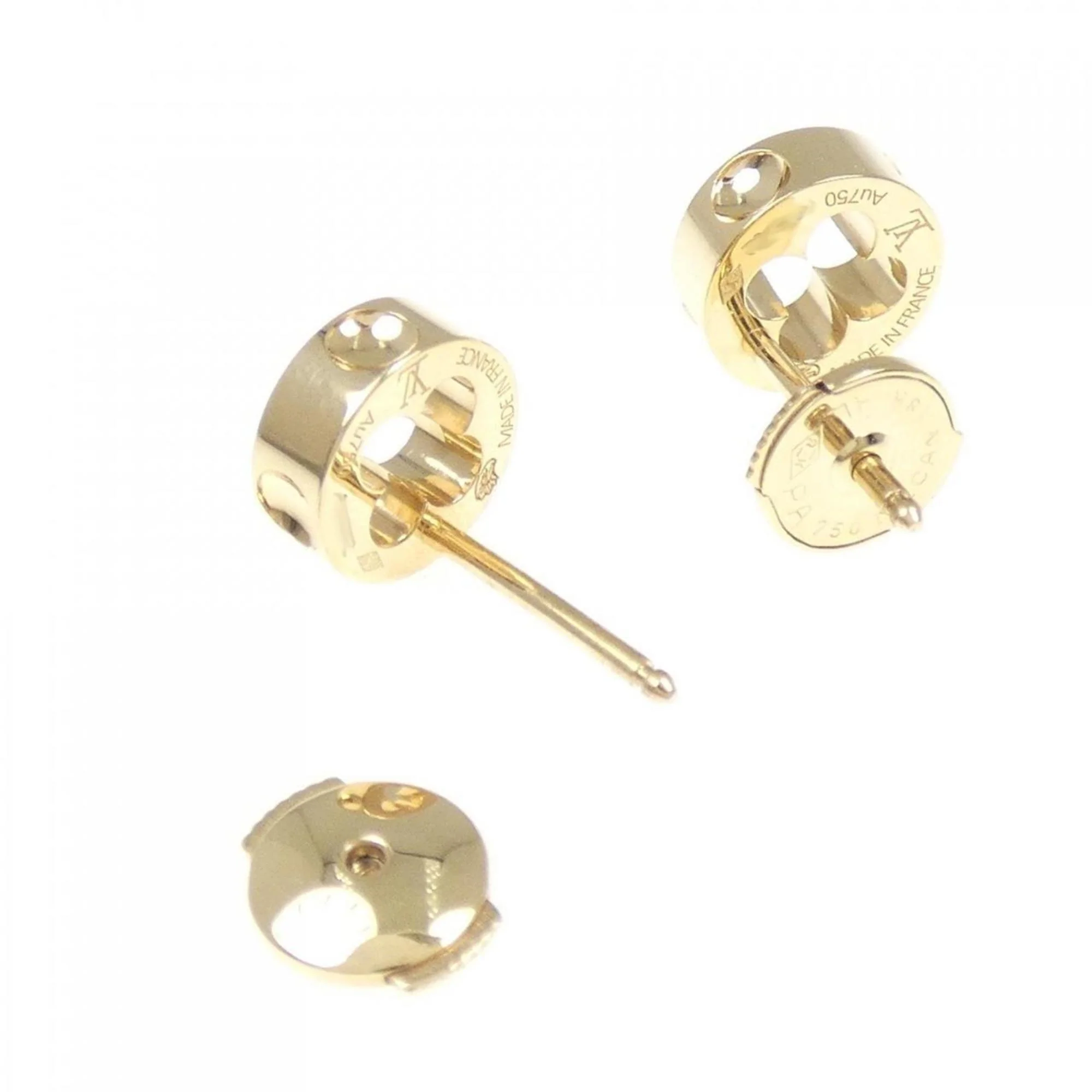 Earrings 18K Yellow Gold - Image 3