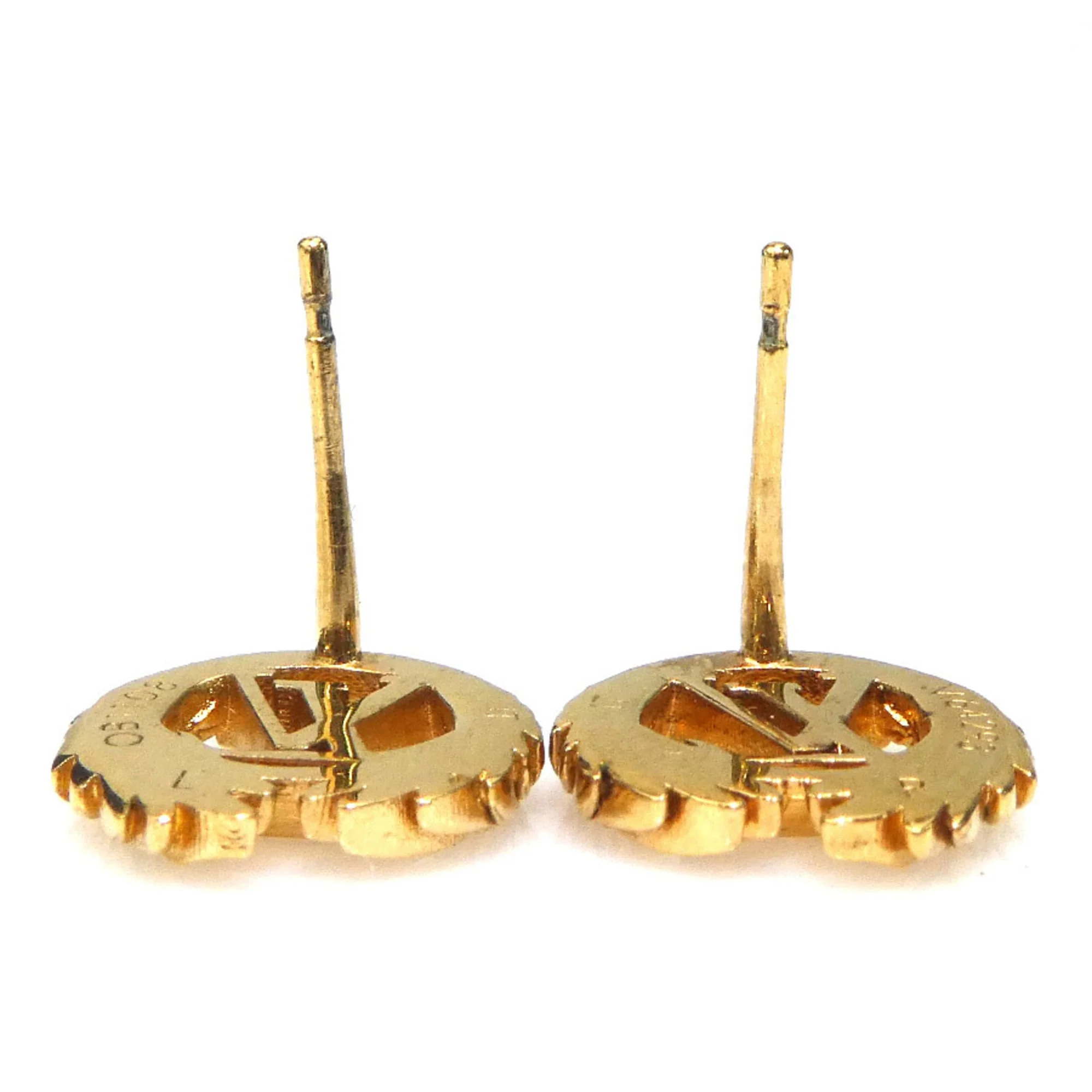 Earrings Gold-Tone Metal - Image 6