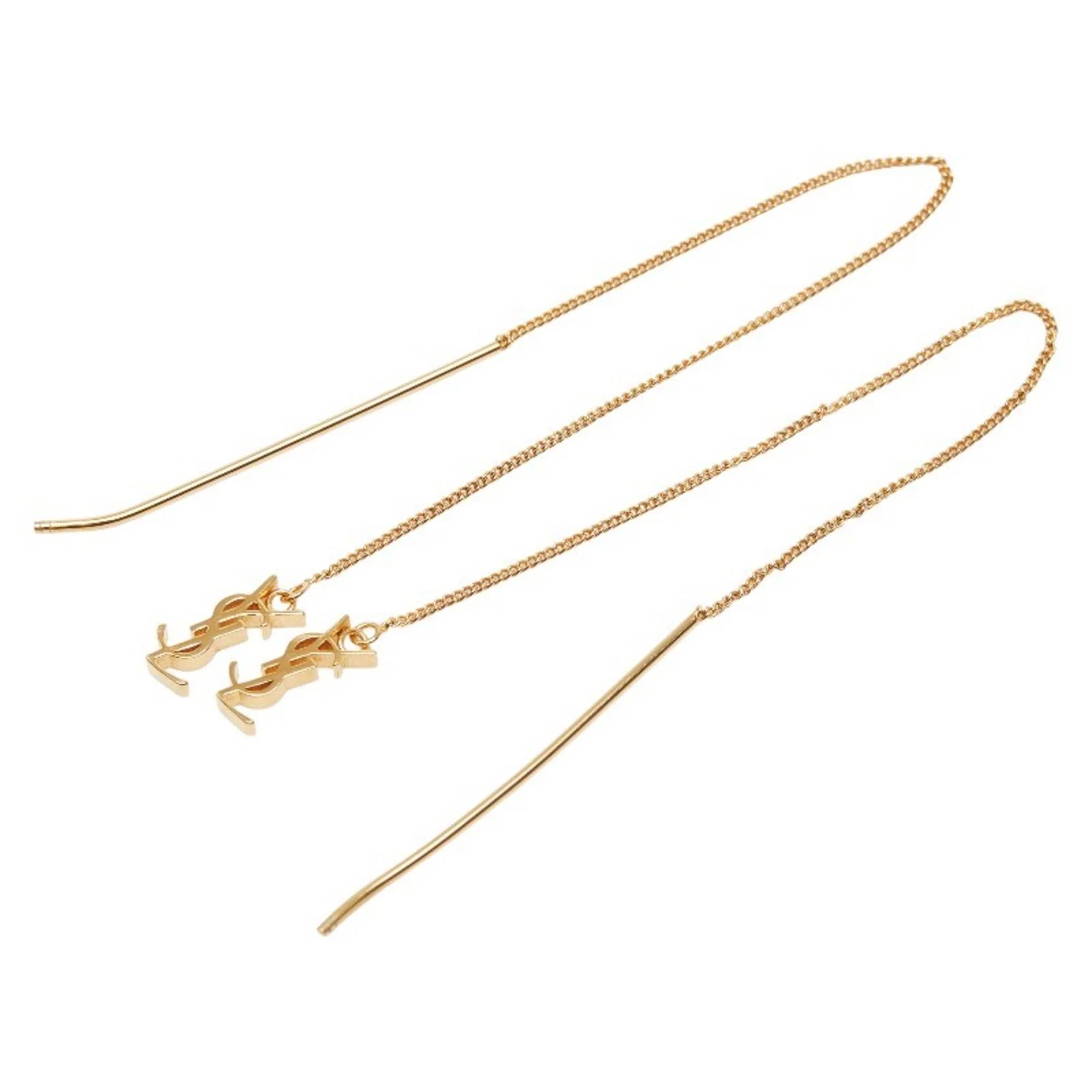 Earrings Gold-Tone Metal