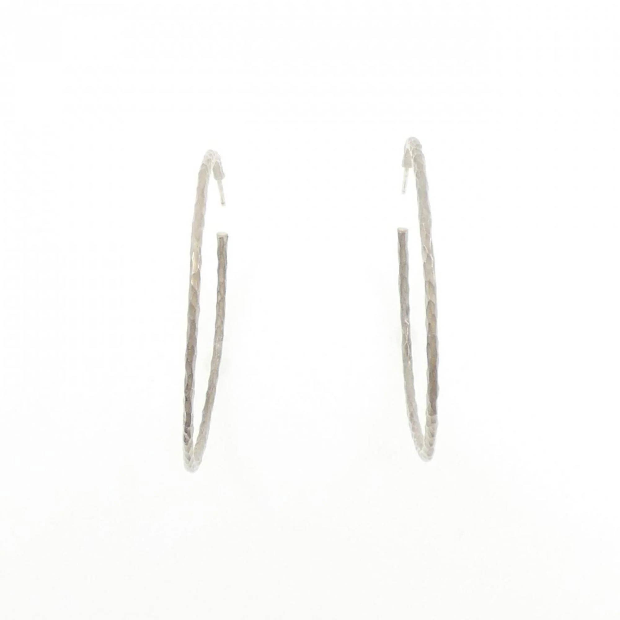 Earrings Hoop Sterling Silver - Image 2