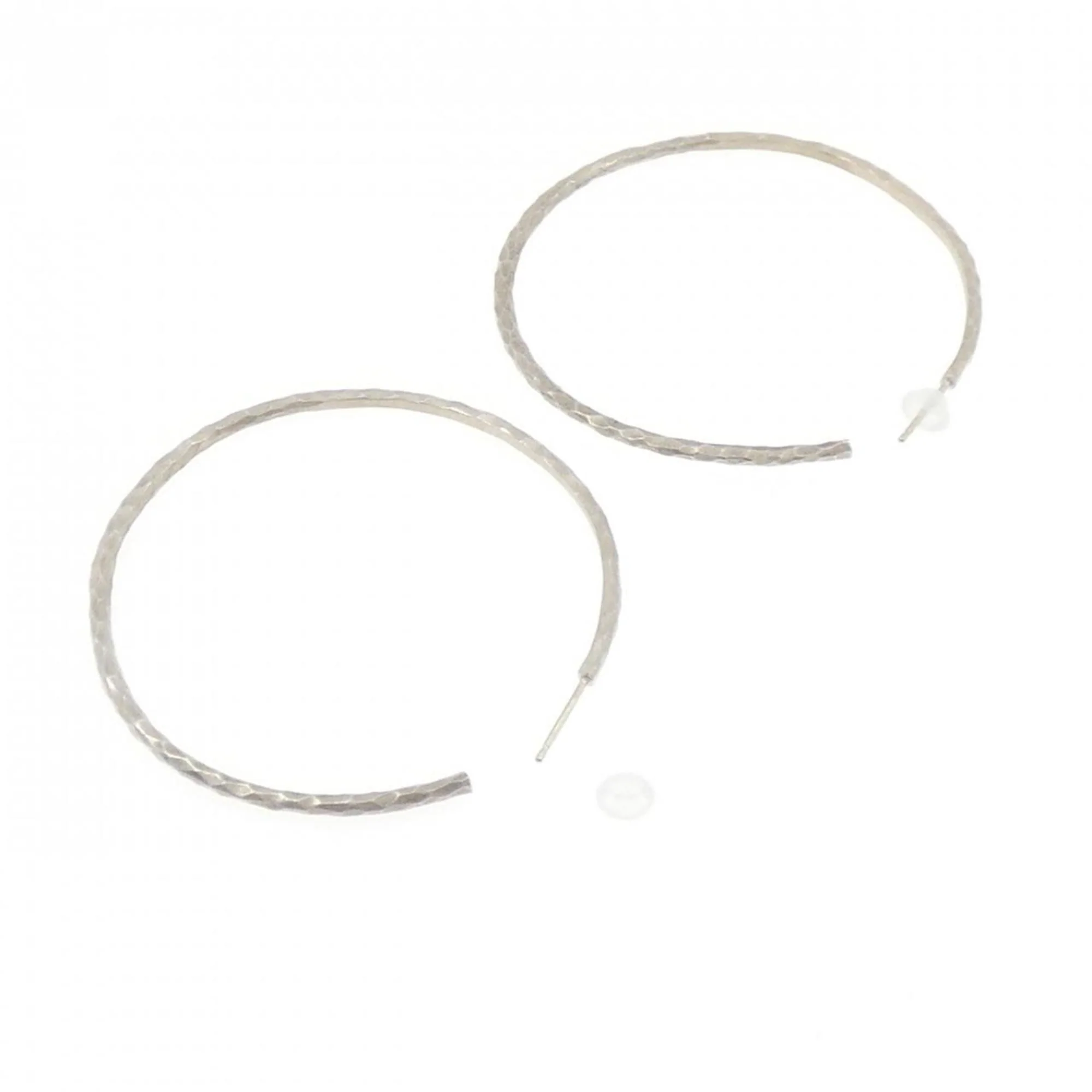 Earrings Hoop Sterling Silver - Image 3
