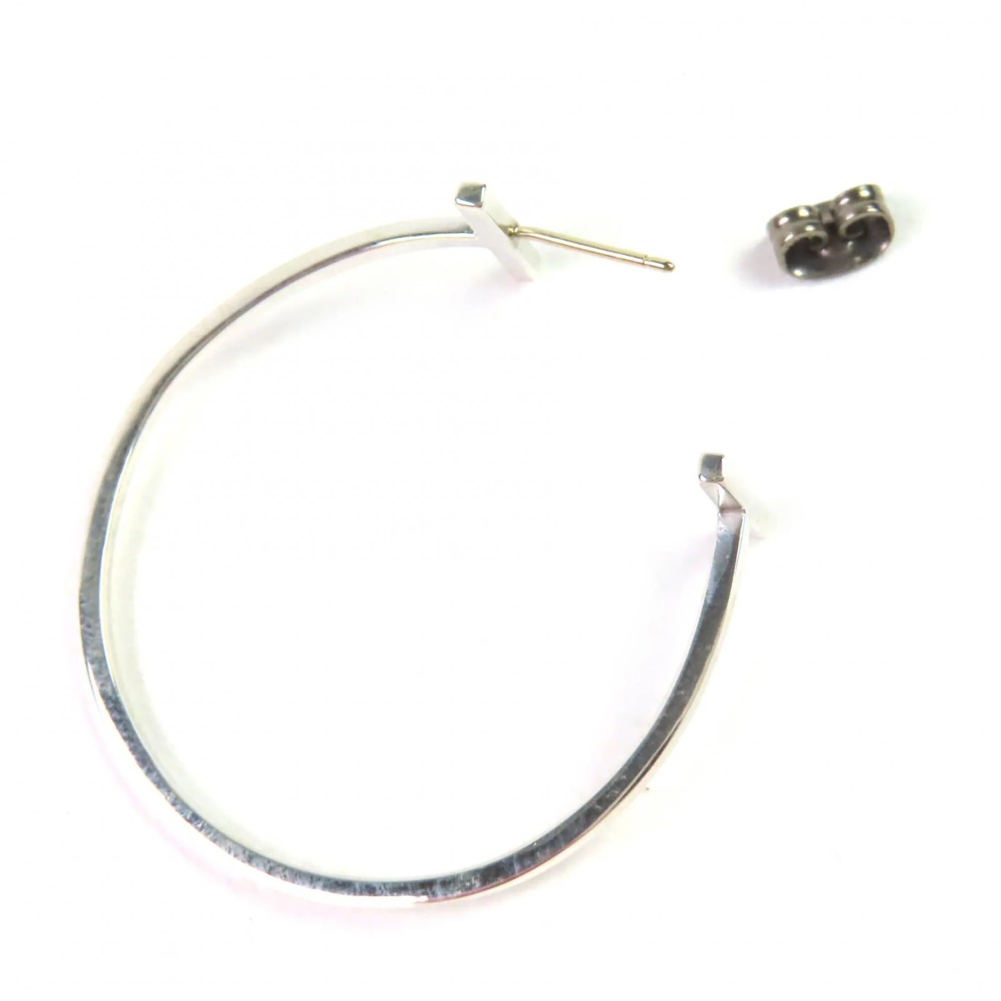 Earrings Hoop Sterling Silver - Image 5