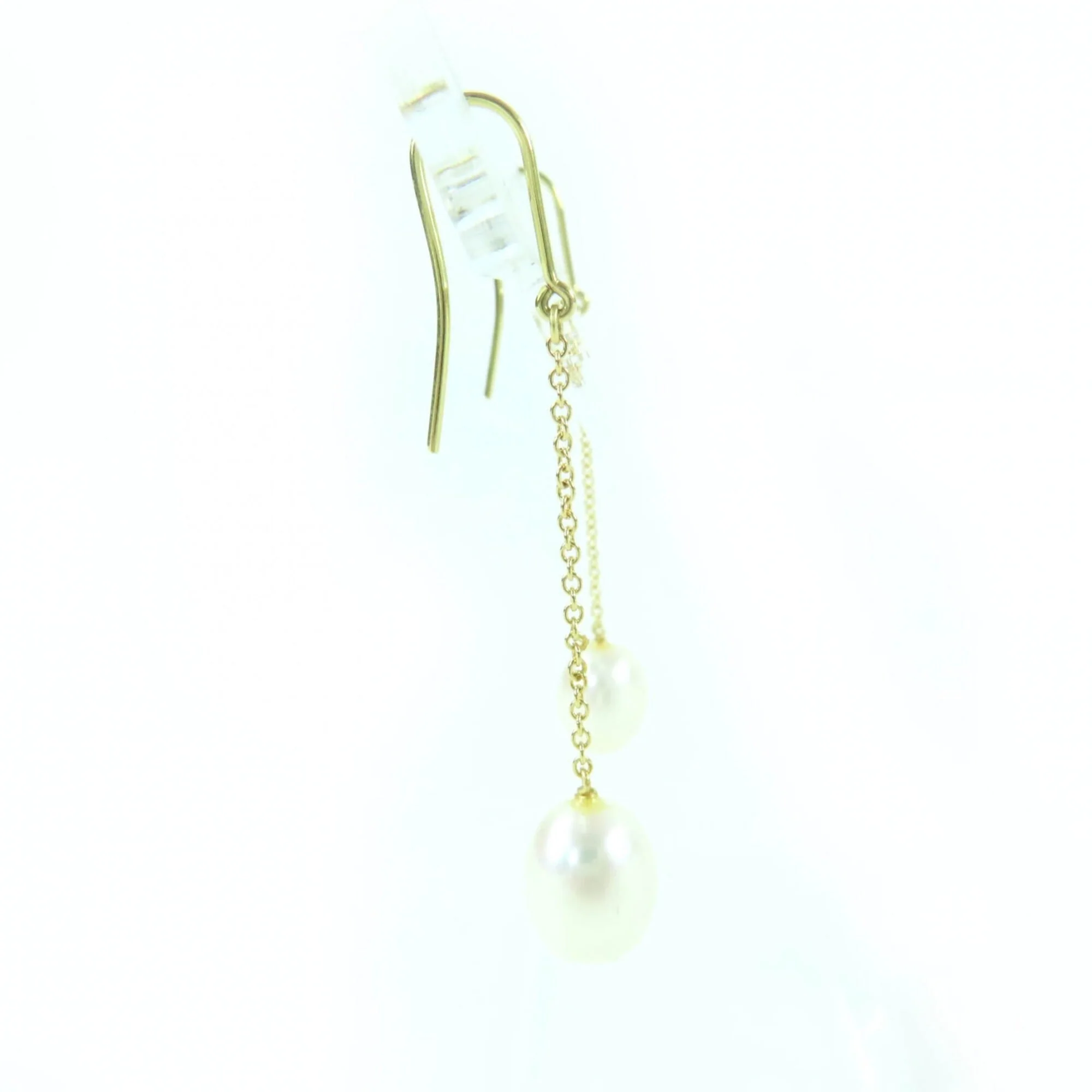 Earrings Pearl 18K Yellow Gold - Image 4