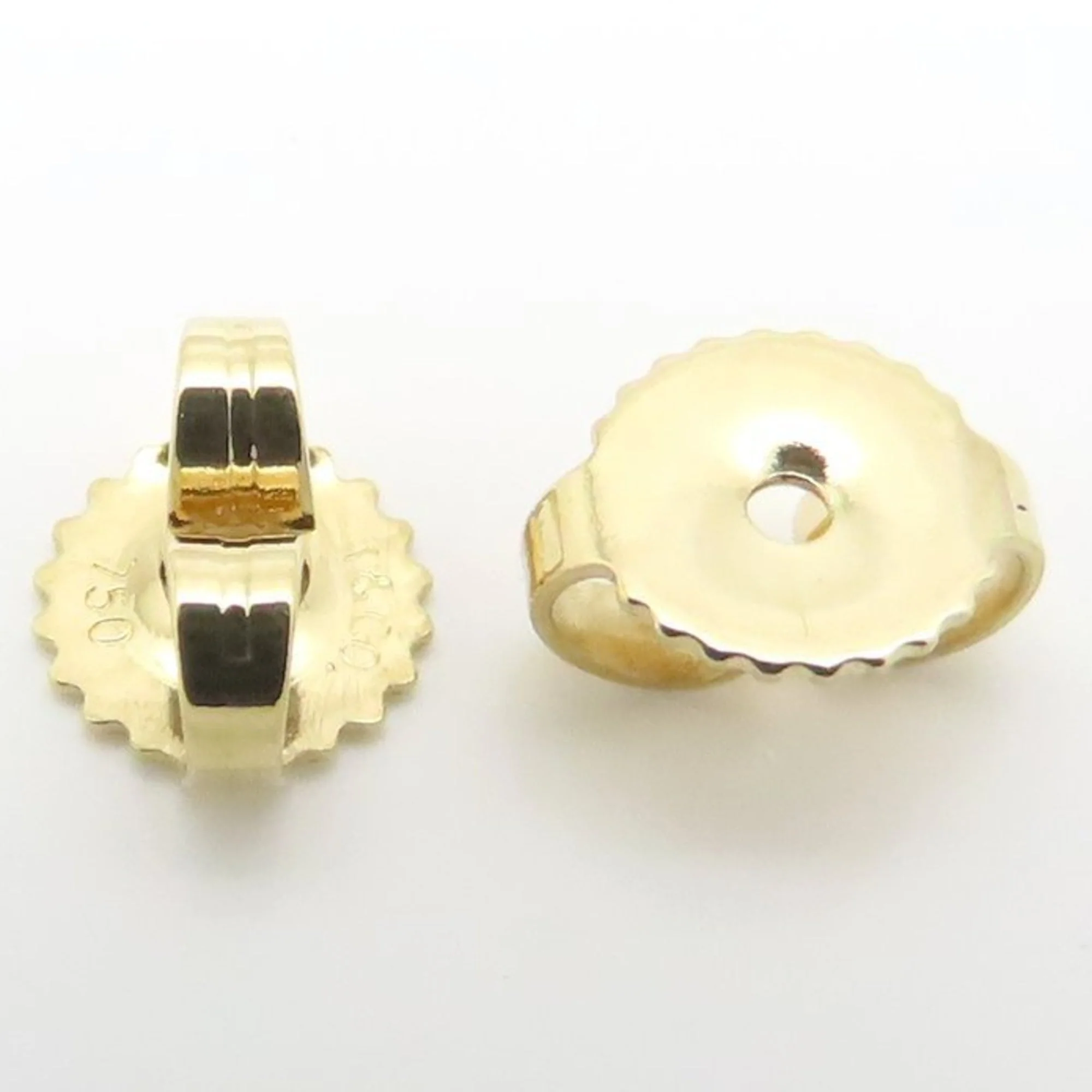 Earrings Stud 18K Yellow Gold - Image 5