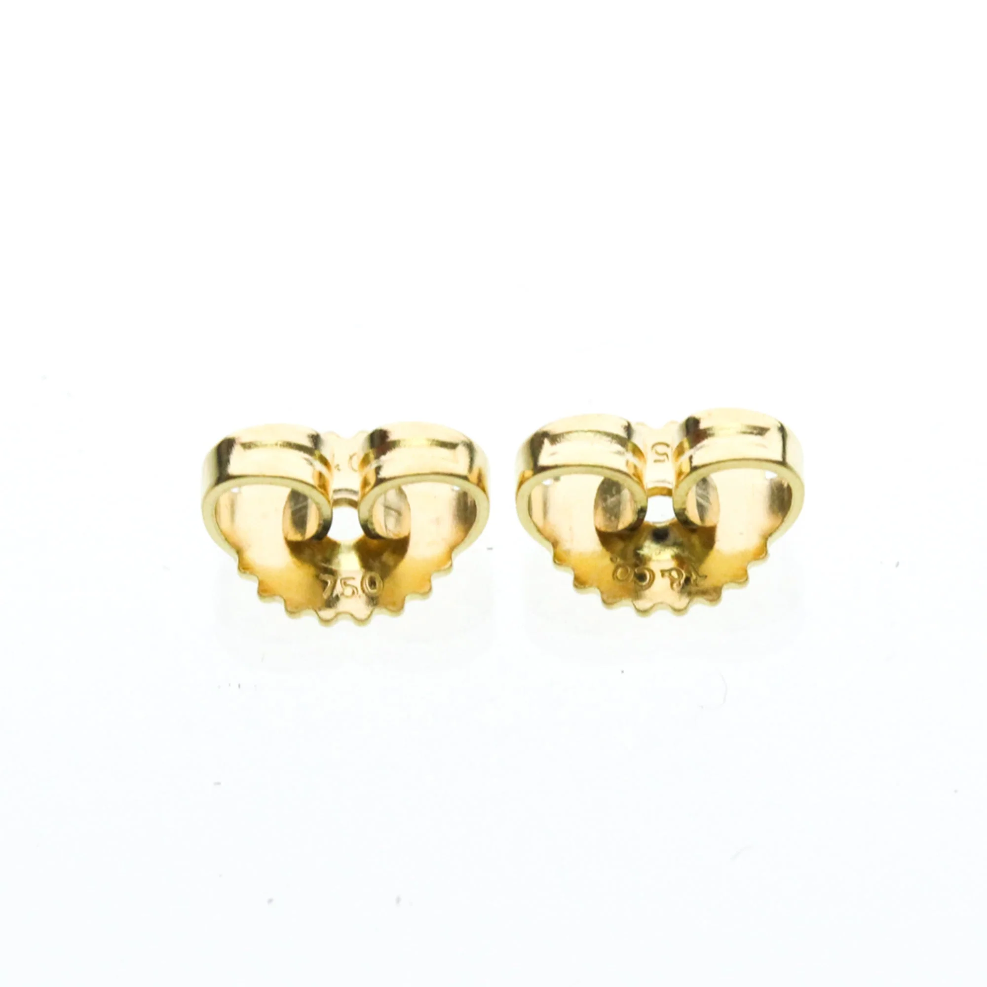 Earrings Stud 18K Yellow Gold - Image 3