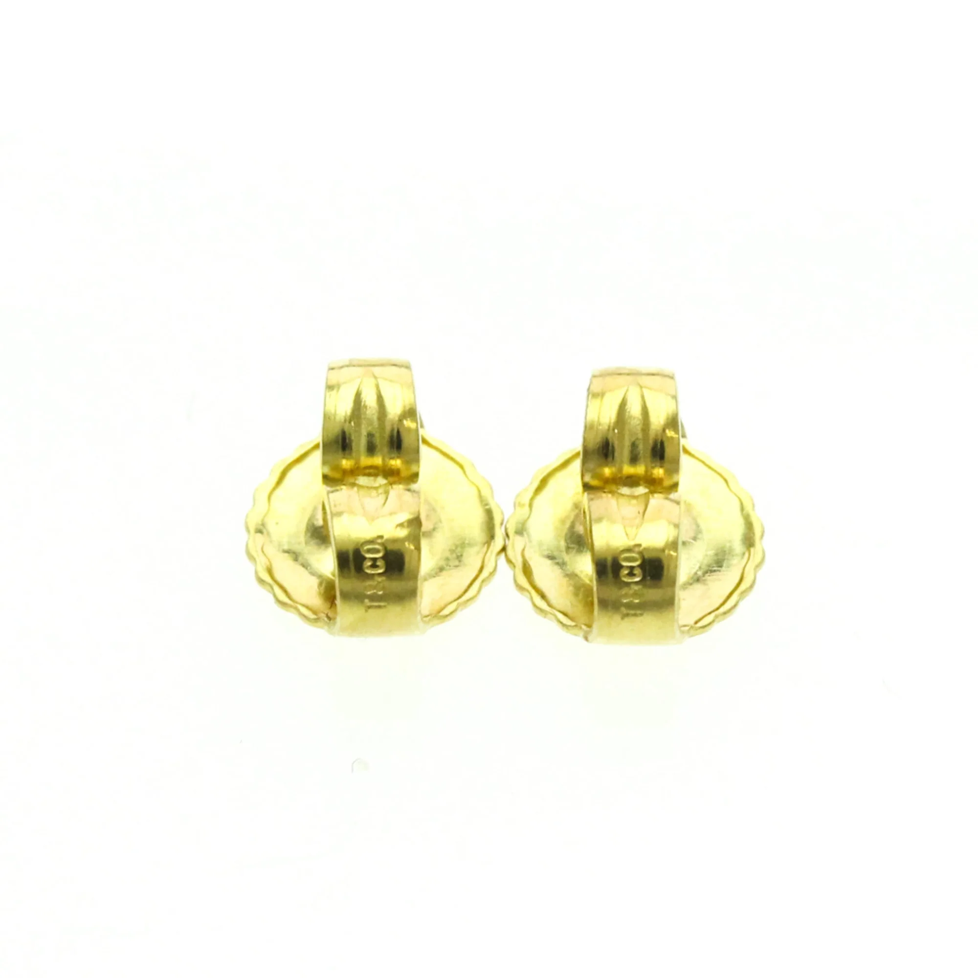 Open Heart Earrings 18K Yellow Gold 10.3mm 18K Yellow Gold - Image 7