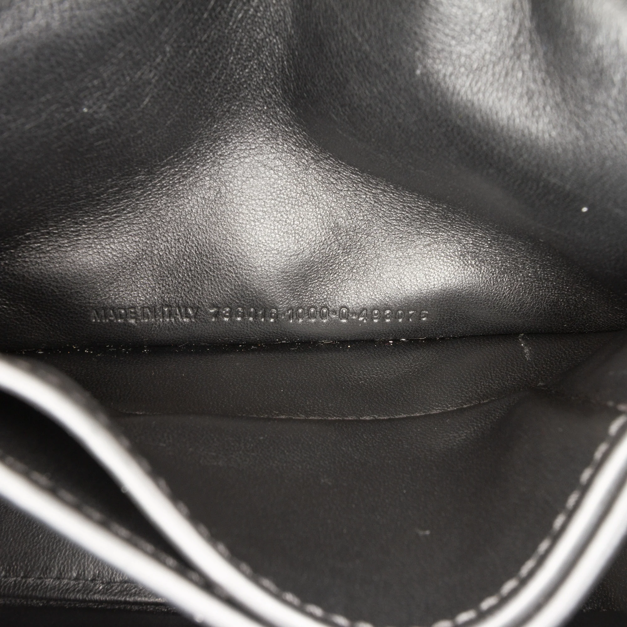 Crush Chain Flap Bag Quilted Denim Small - Image 6