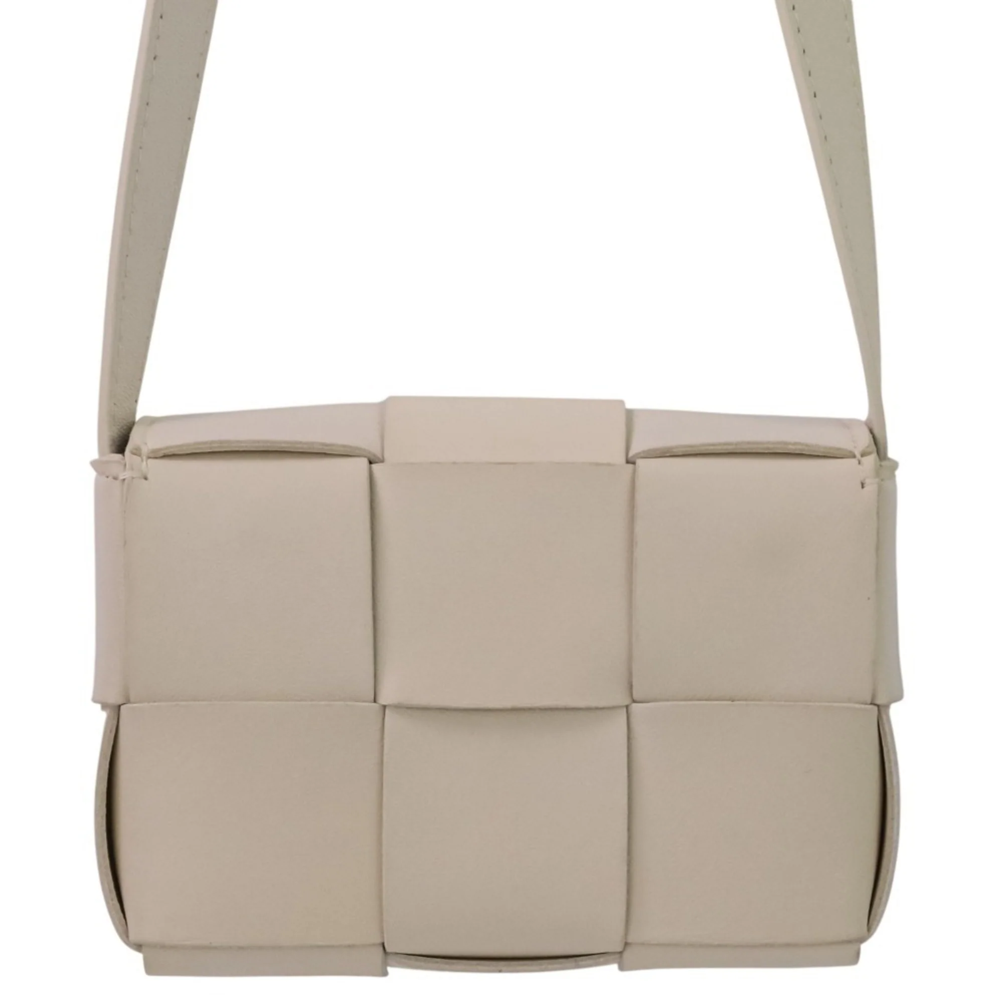 Cassette Crossbody Bag Maxi Intrecciato Leather - Image 3