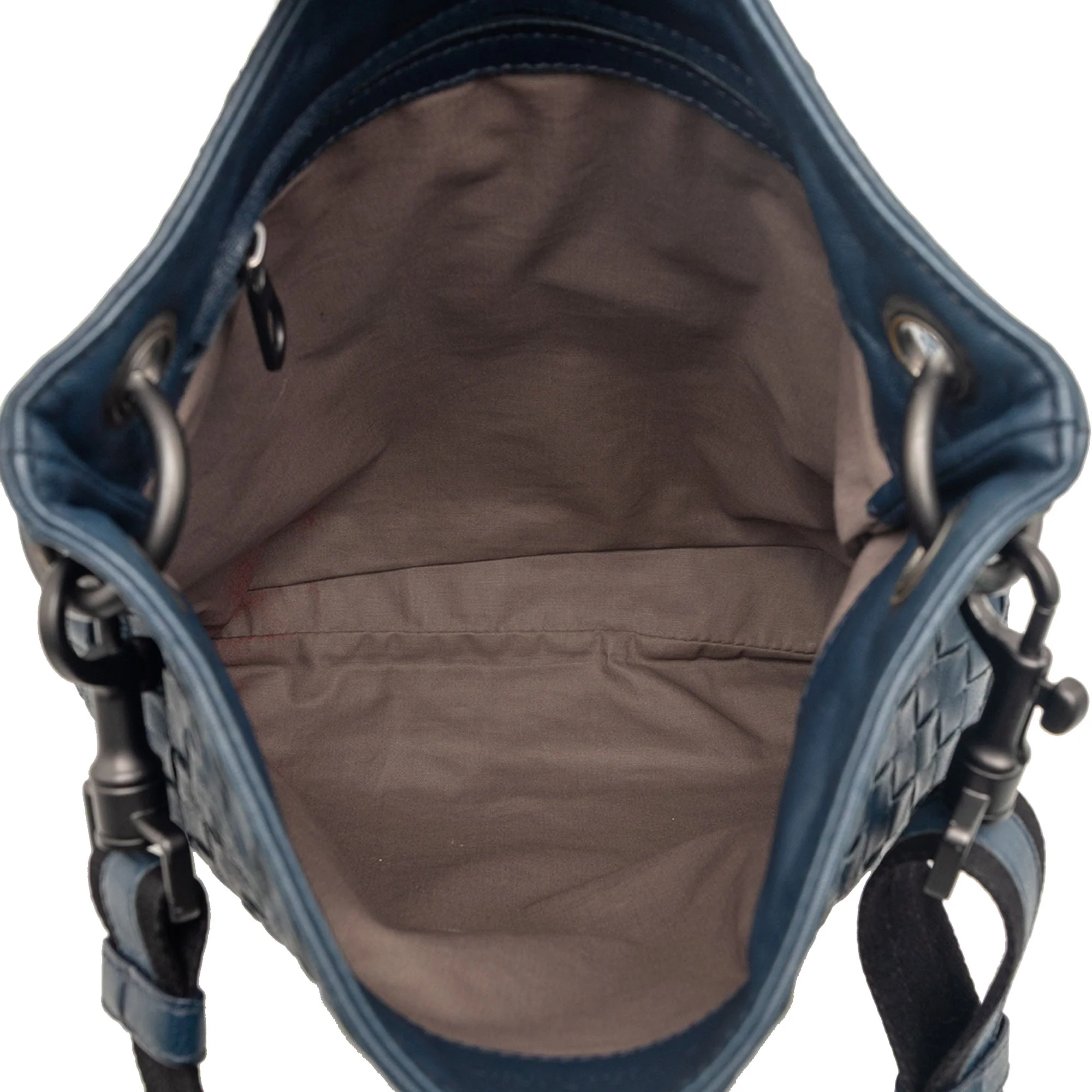 Flat Messenger Bag Intrecciato Nappa Medium - Image 4