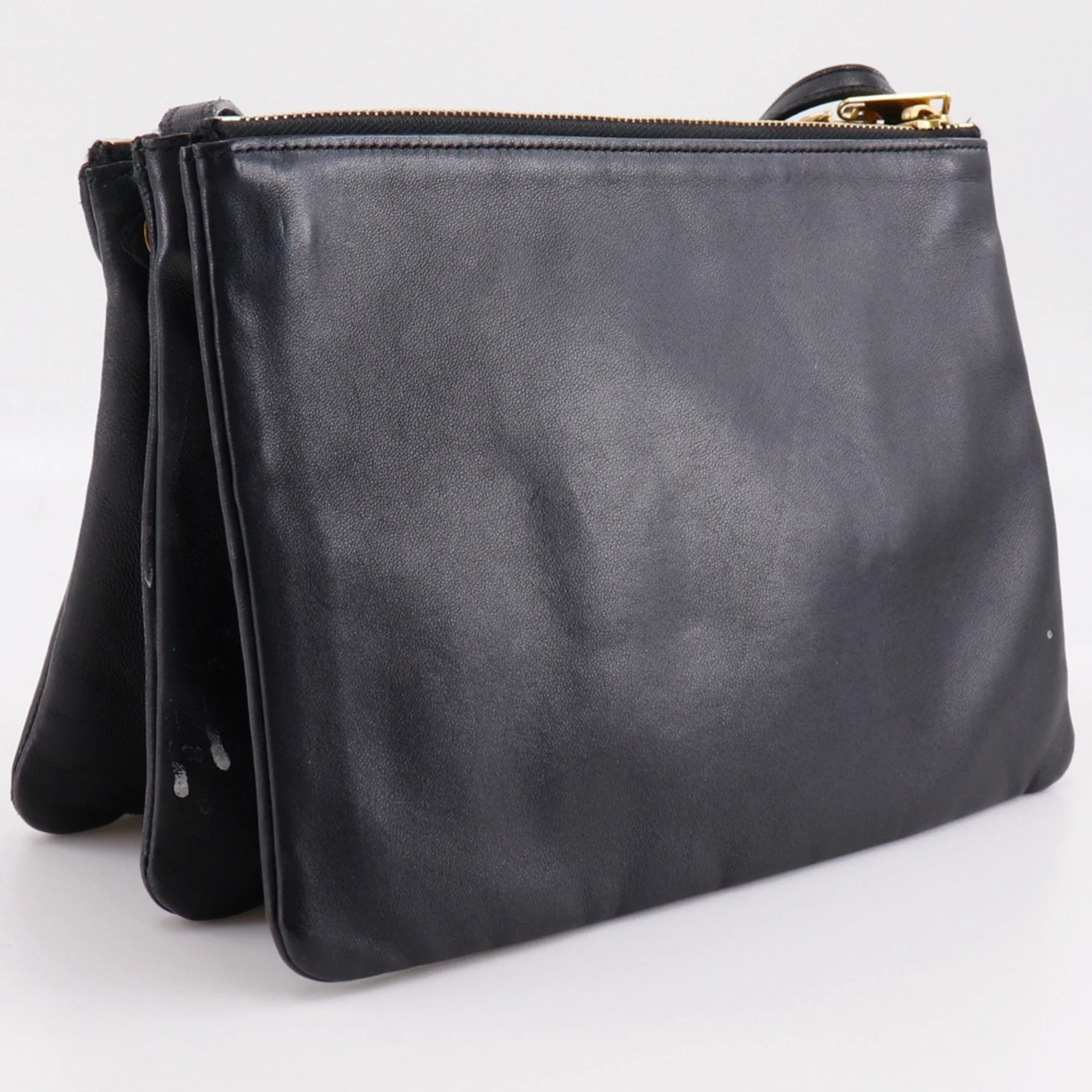 Trio Crossbody Bag Leather Large - Image 3