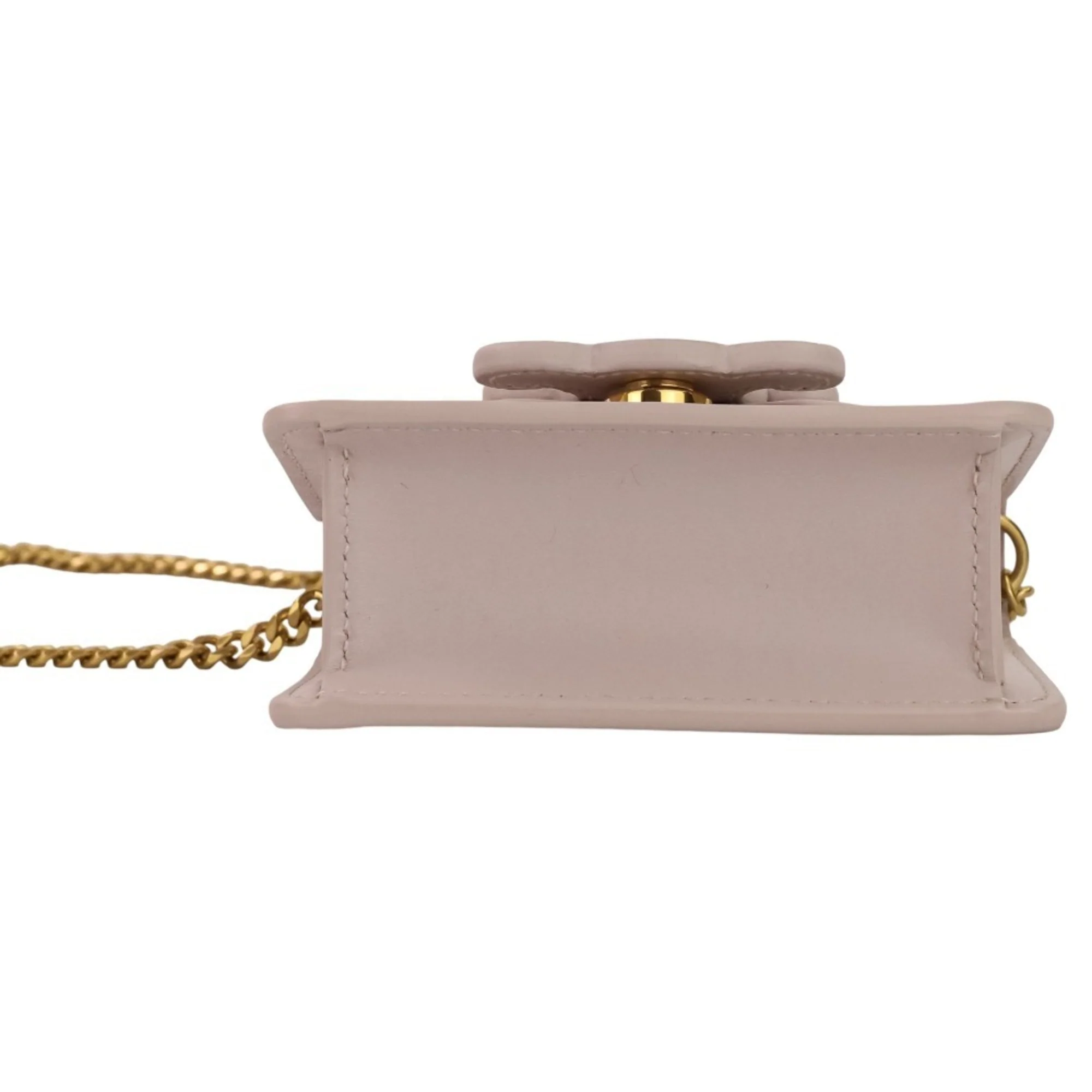 Triomphe Envelope Wallet on Chain Leather - Image 6