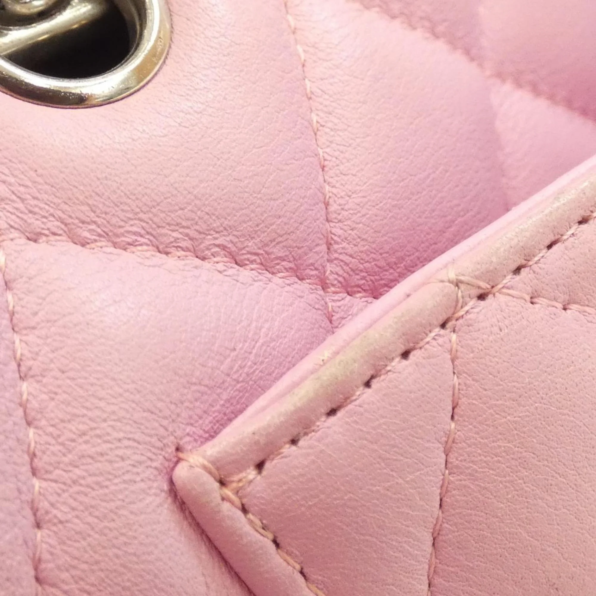 Cambon Bowler Bag Quilted Leather Medium - Image 5