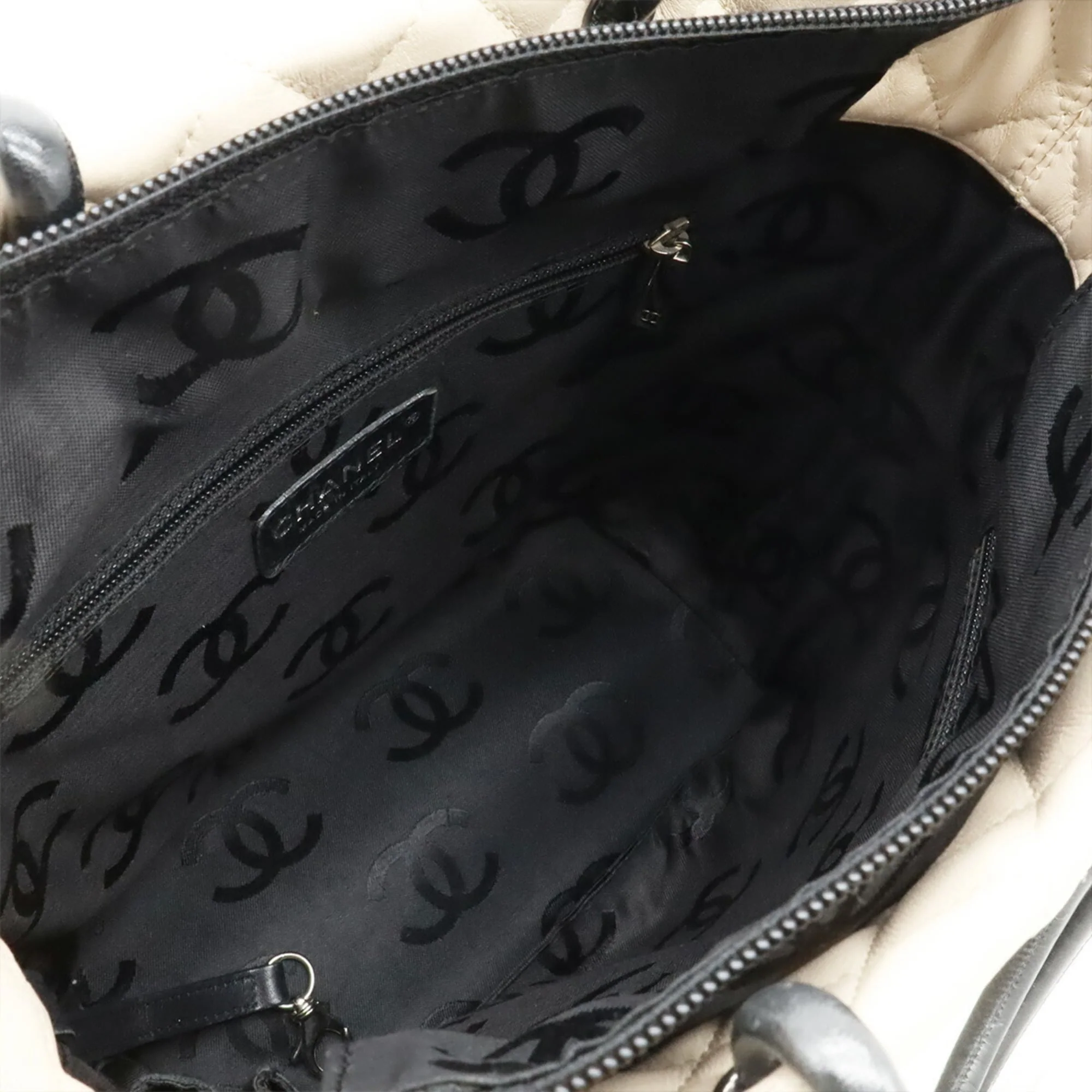 Cambon Tote Quilted Leather Medium - Image 7
