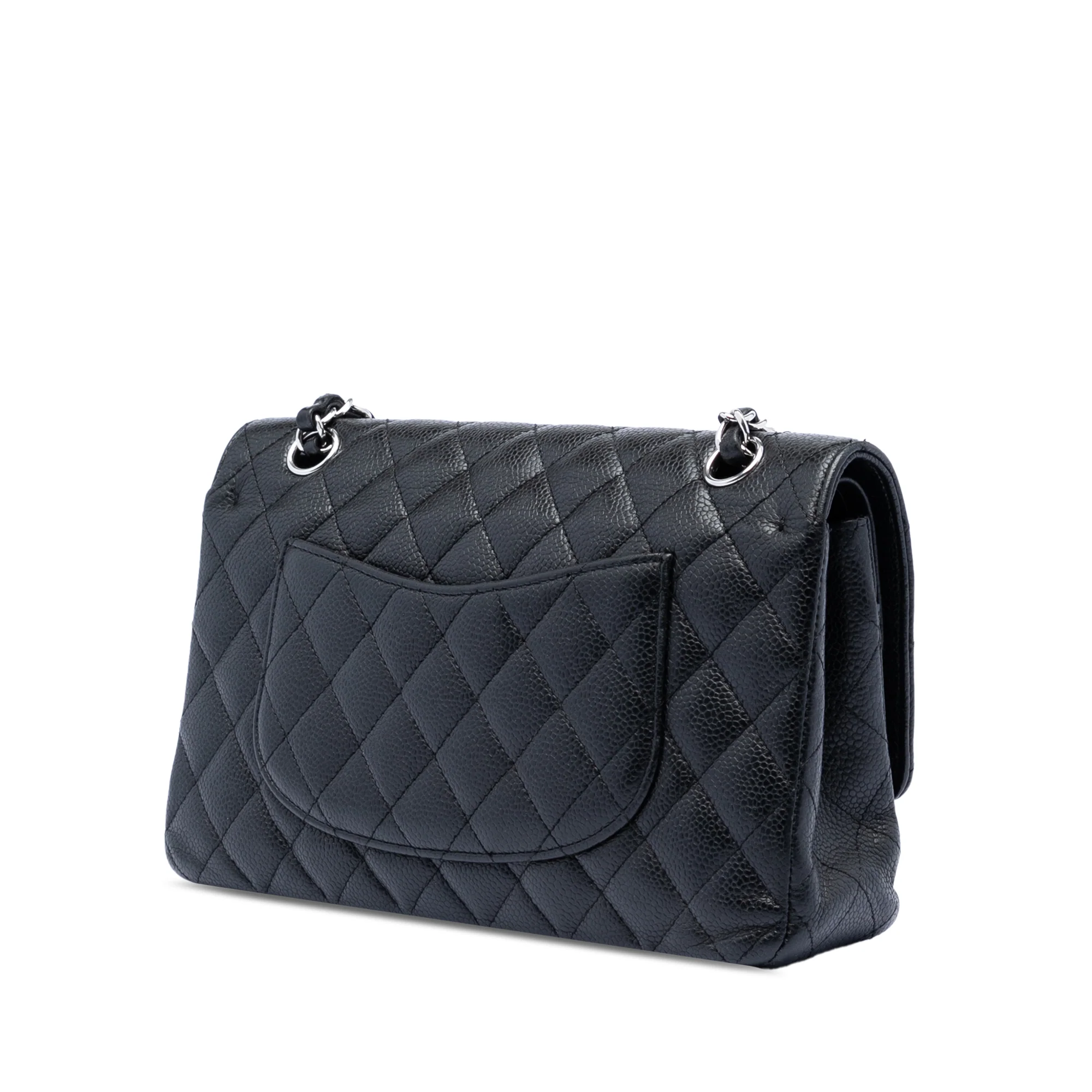 Classic Double Flap Bag Quilted Caviar Medium - Image 2