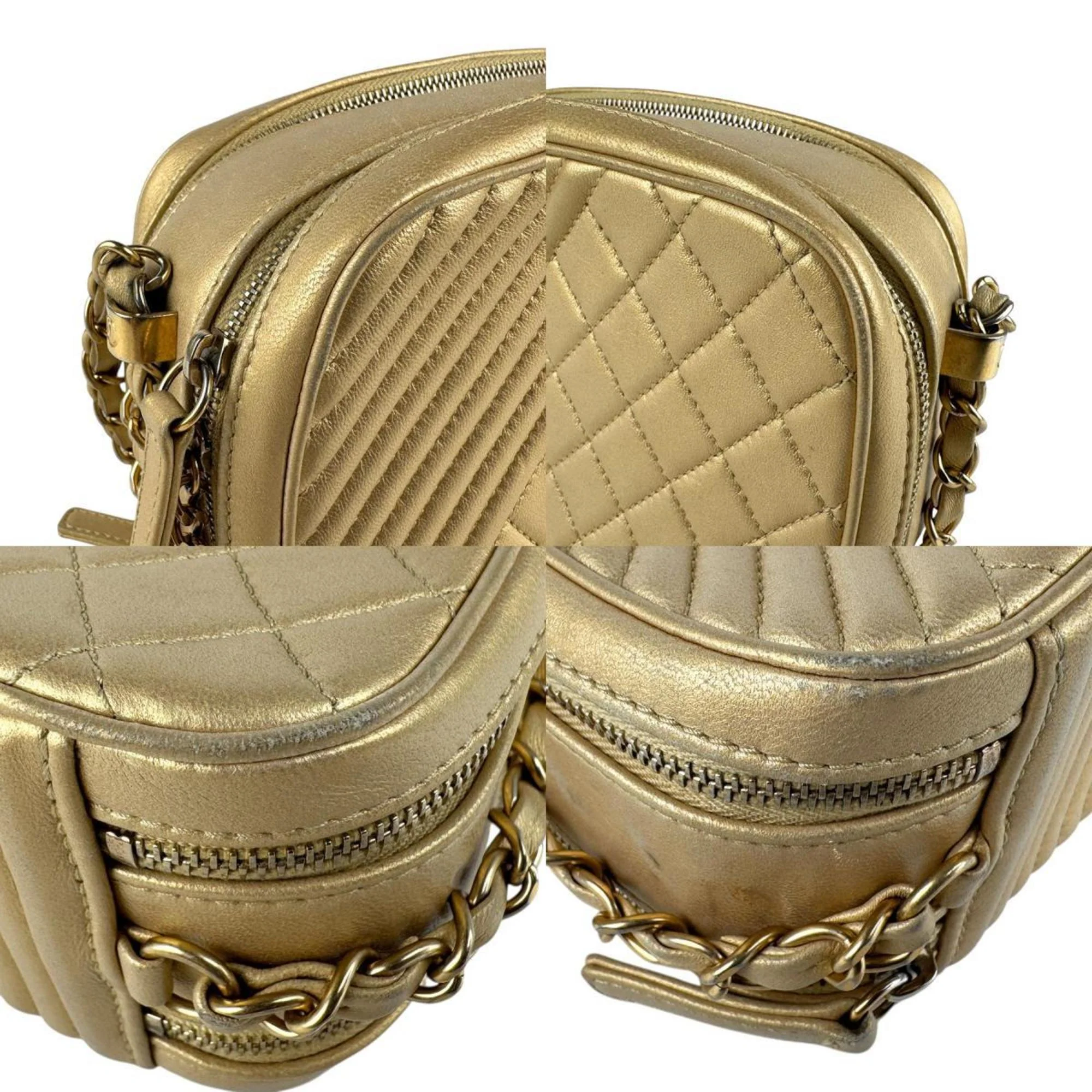 Coco Boy Camera Bag Quilted Leather Small - Image 4