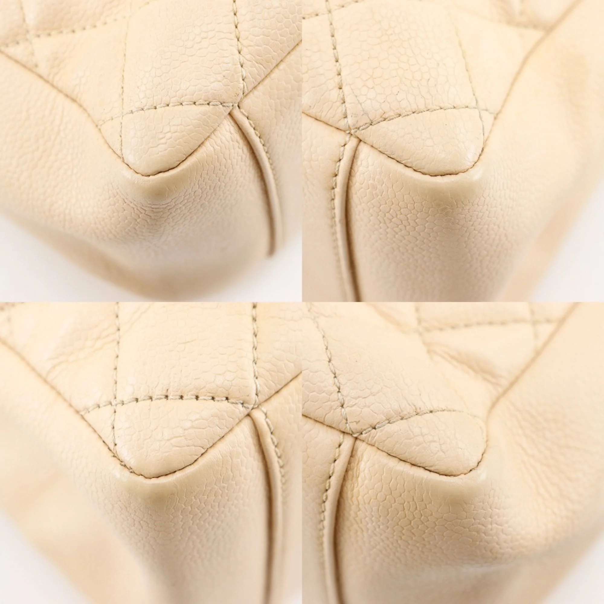 Grand Shopping Tote Quilted Caviar - Image 4