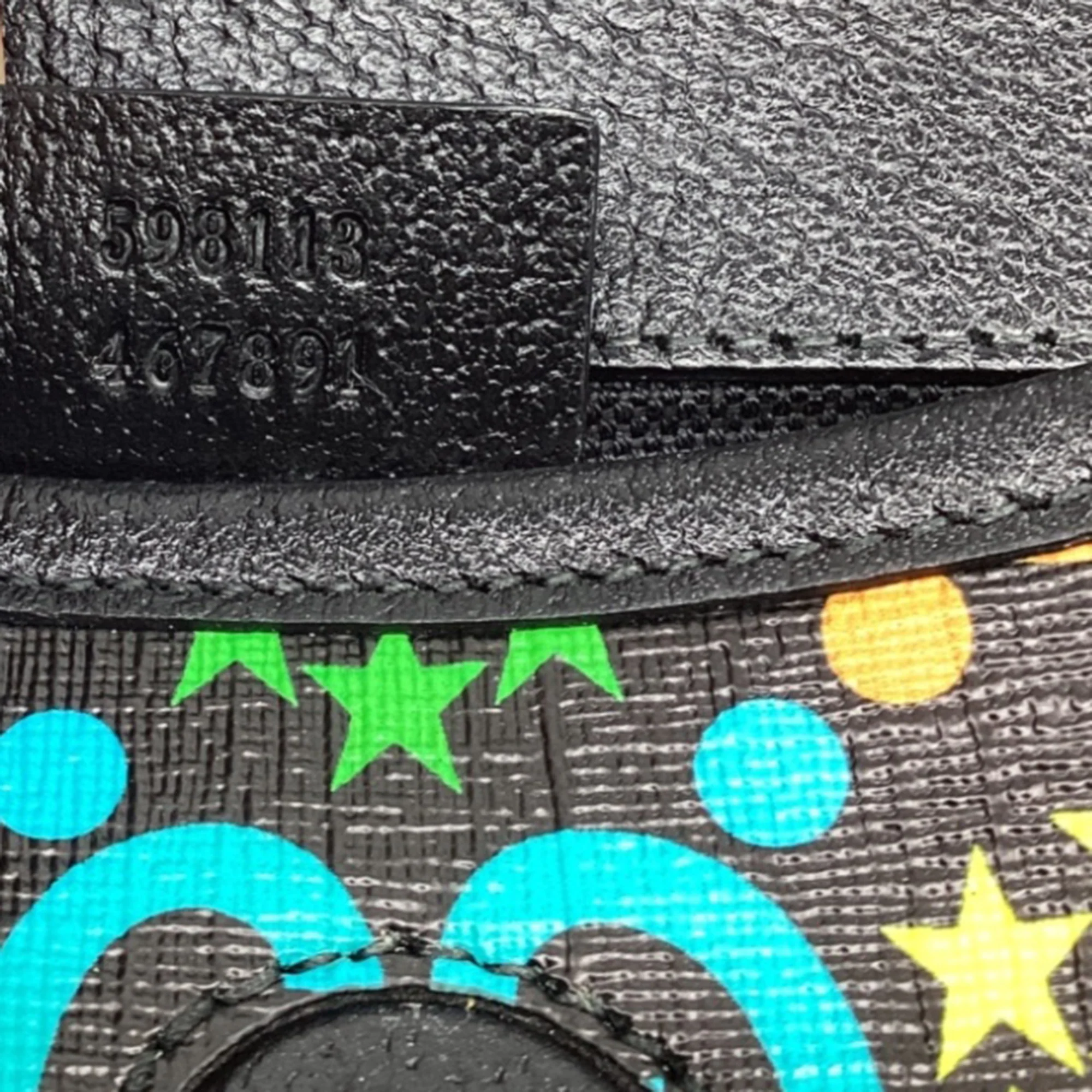 Belt Bag Psychedelic Print GG Coated Canvas - Image 8