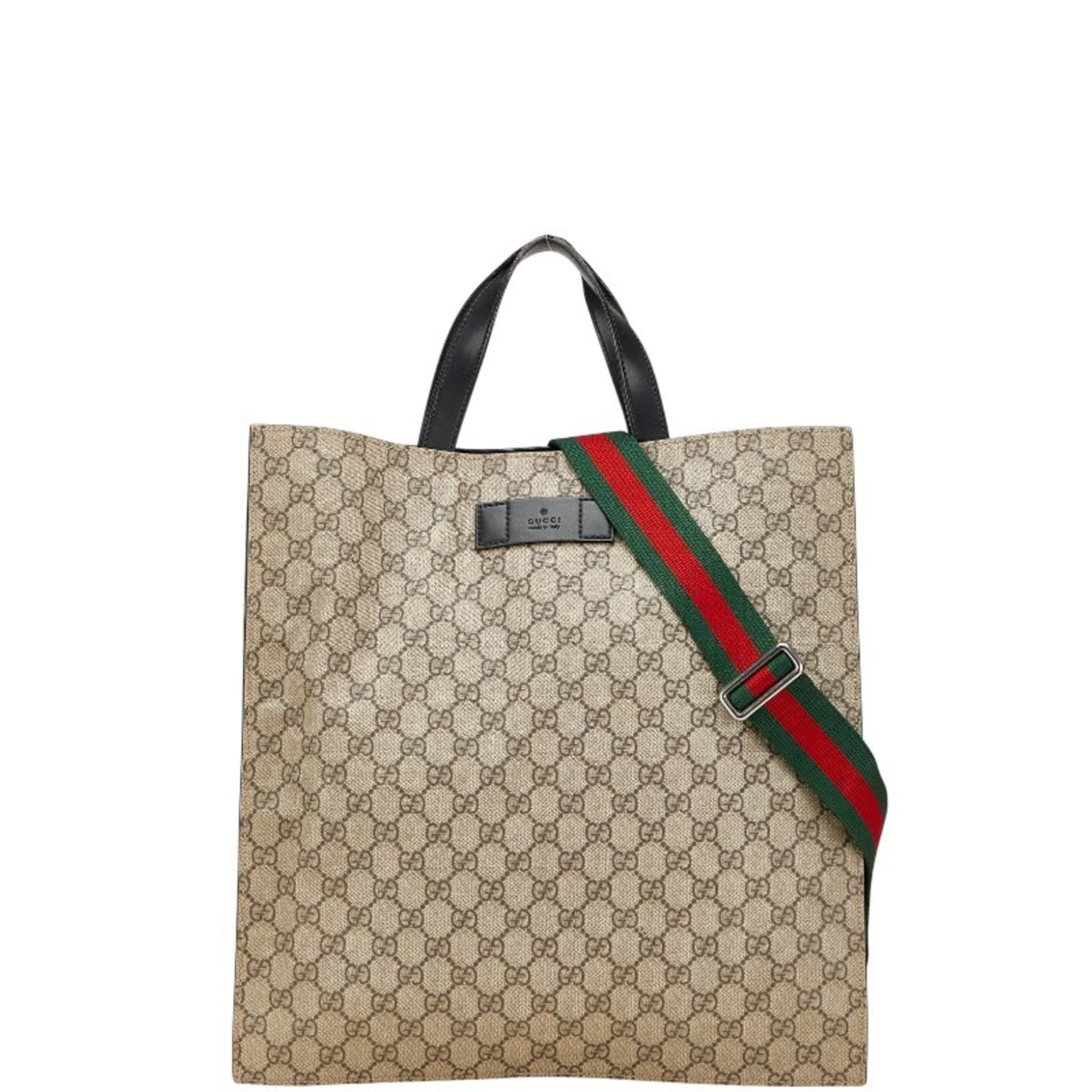 Convertible Soft Open Tote GG Coated Canvas Tall