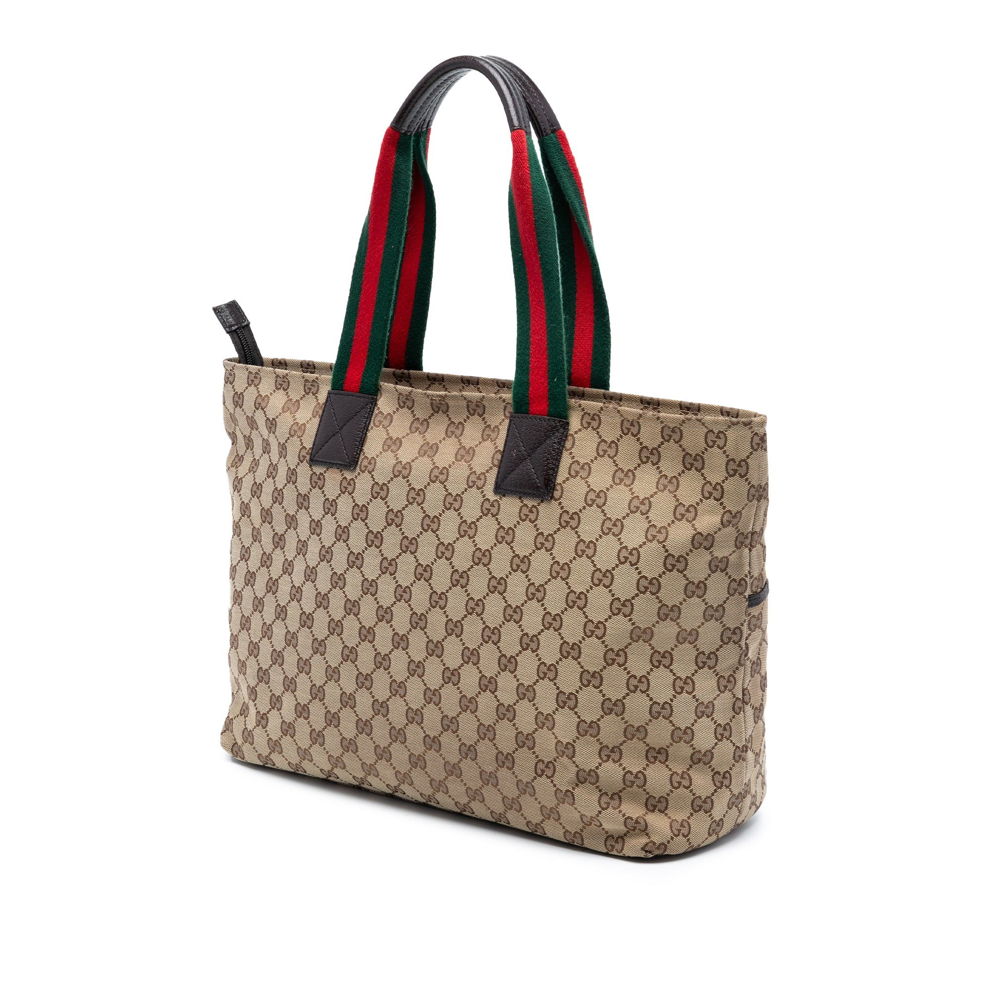 Diaper Web Strap Tote GG Canvas Large - Image 2