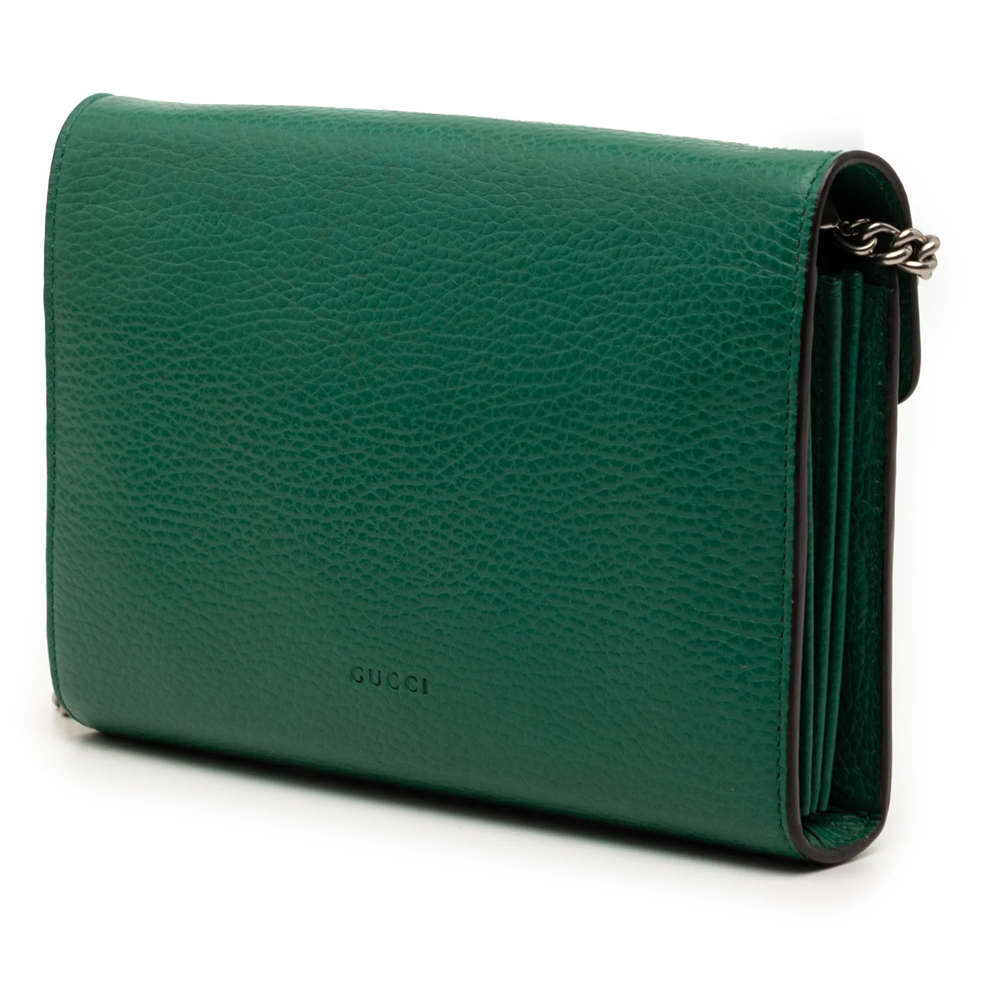 Dionysus Chain Wallet Leather with Embellished Detail Small - Image 2