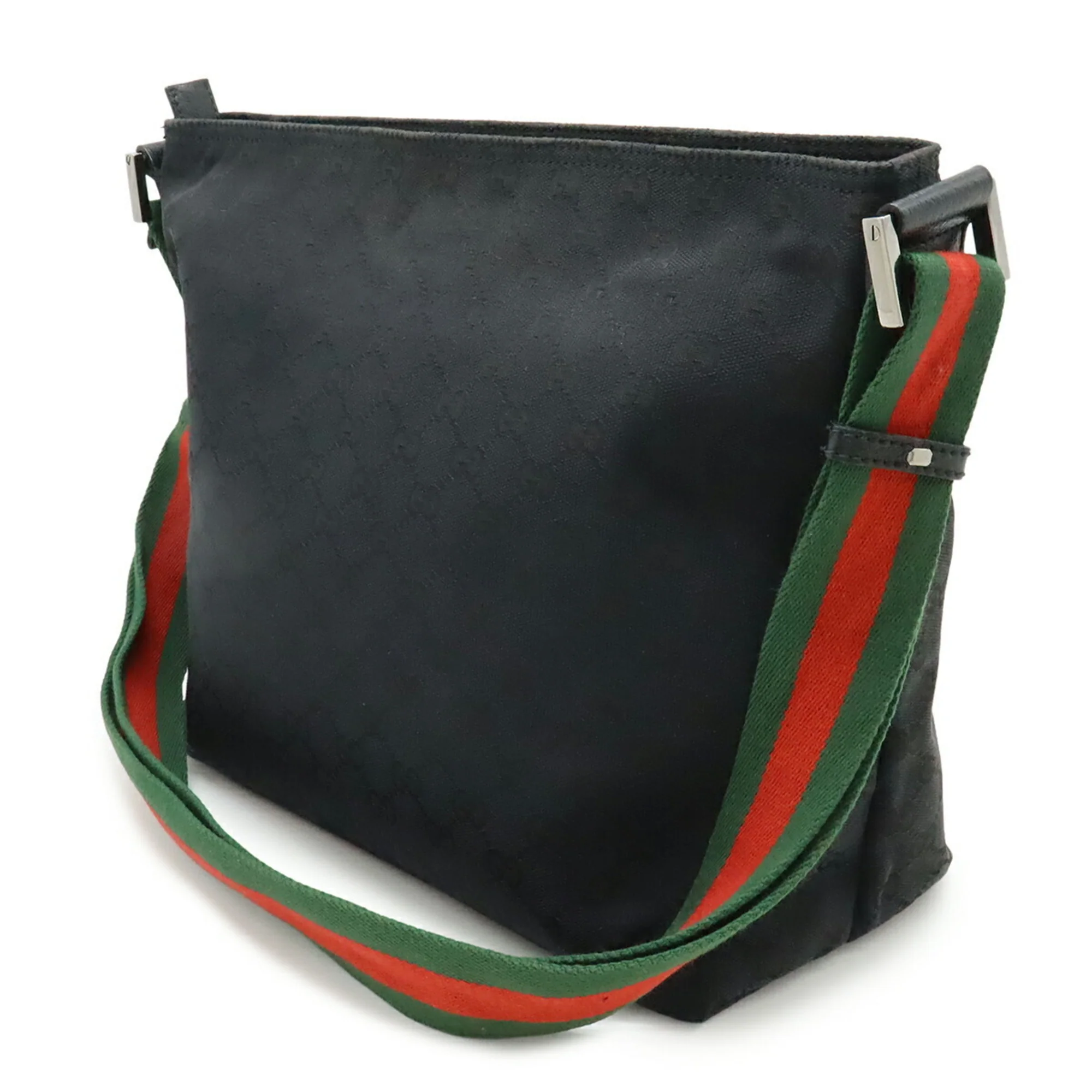 Front Pocket Web Messenger GG Canvas Medium - Image 3