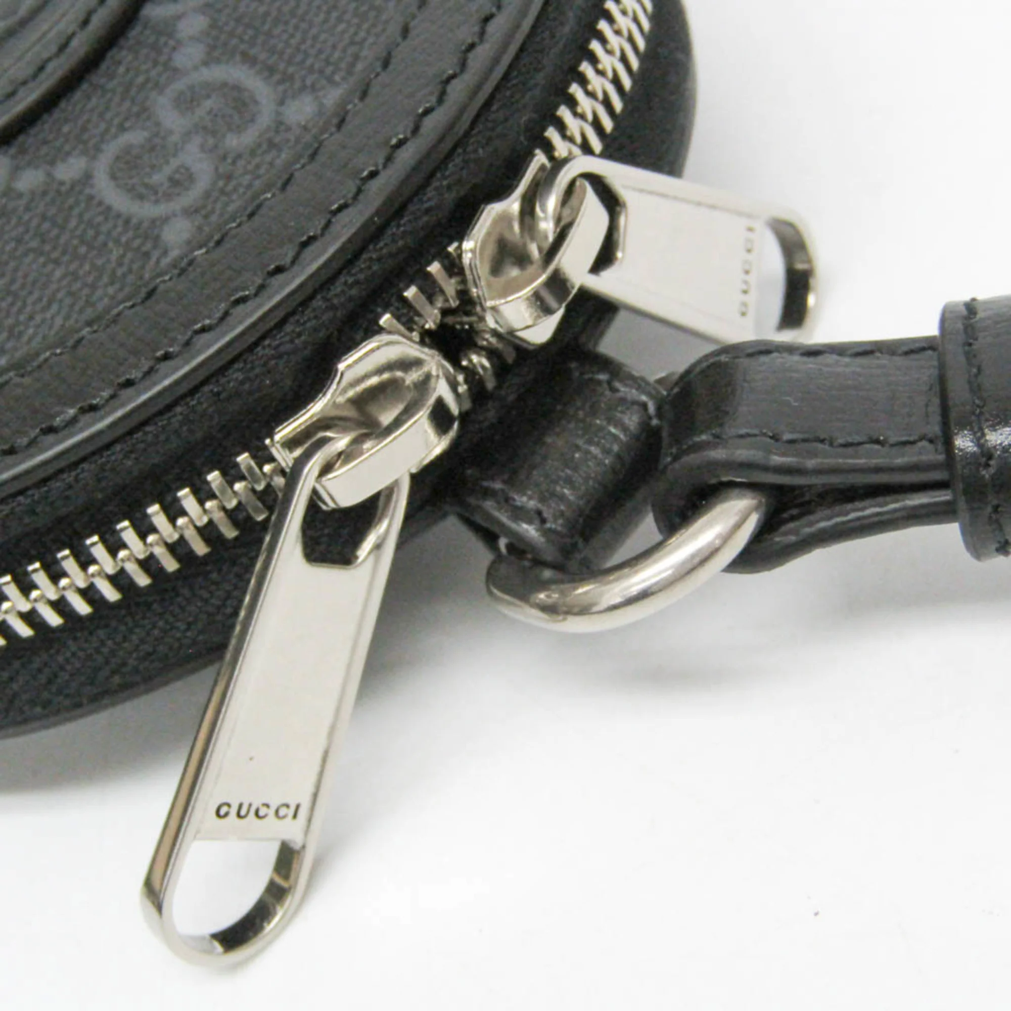 Interlocking G Patch Top Handle Crossbody Bag GG Coated Canvas Mini - Image 7
