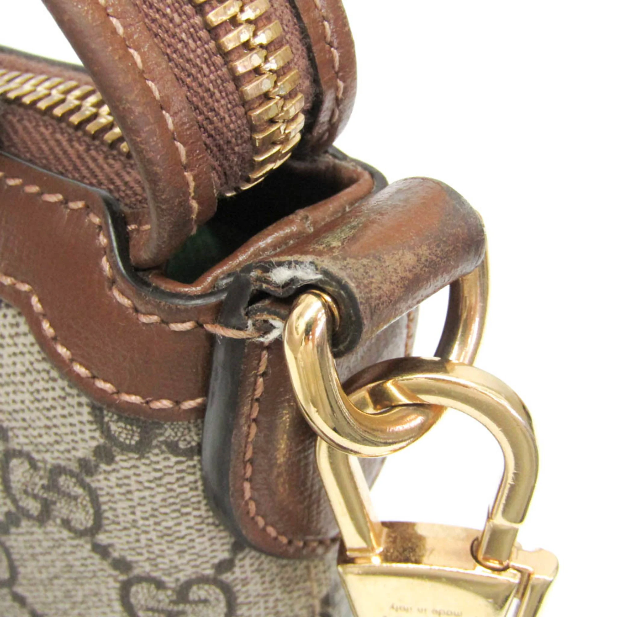 Interlocking G Patch Wristlet Messenger Bag GG Coated Canvas Small - Image 6