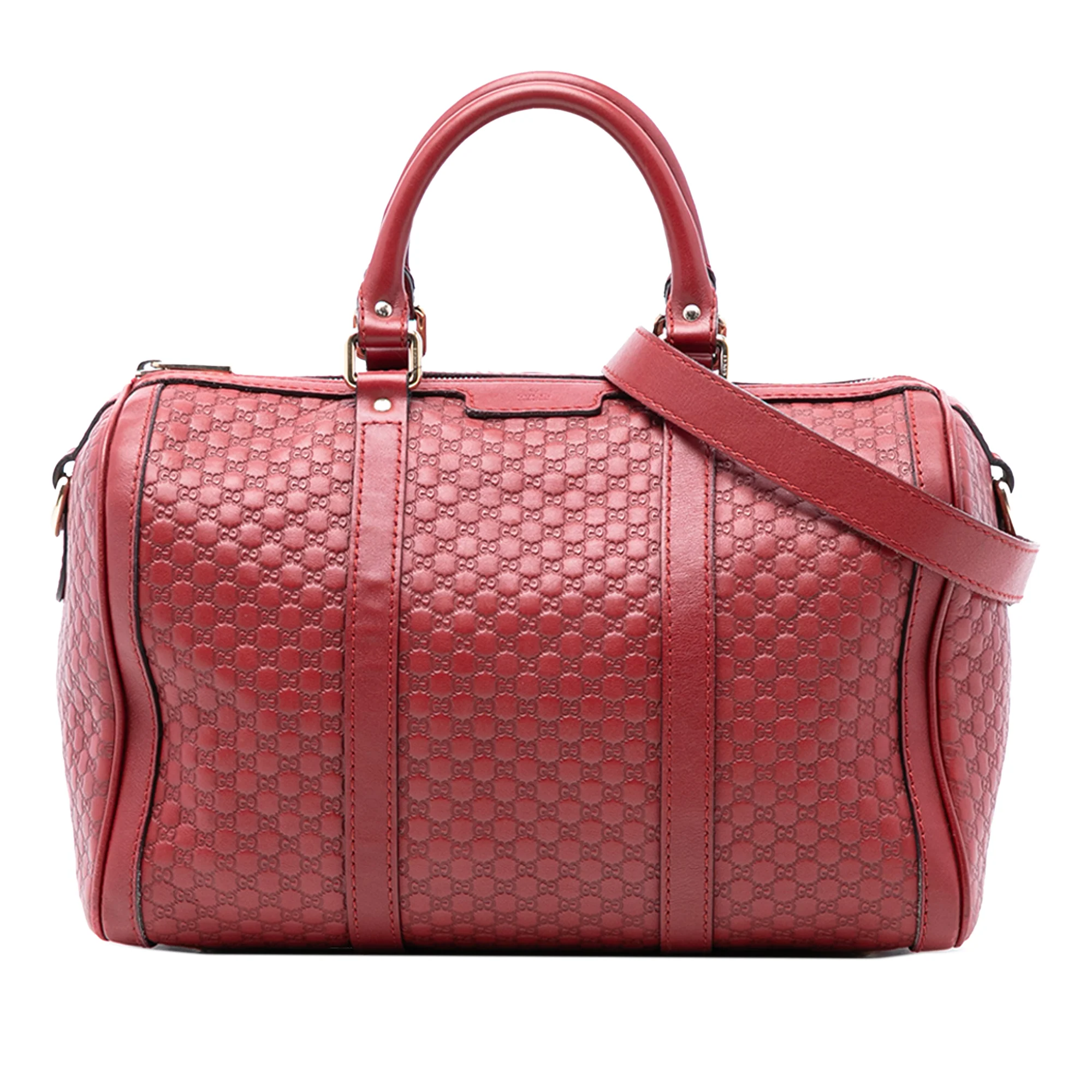 Joy Boston Bag Microguccissima Leather Medium