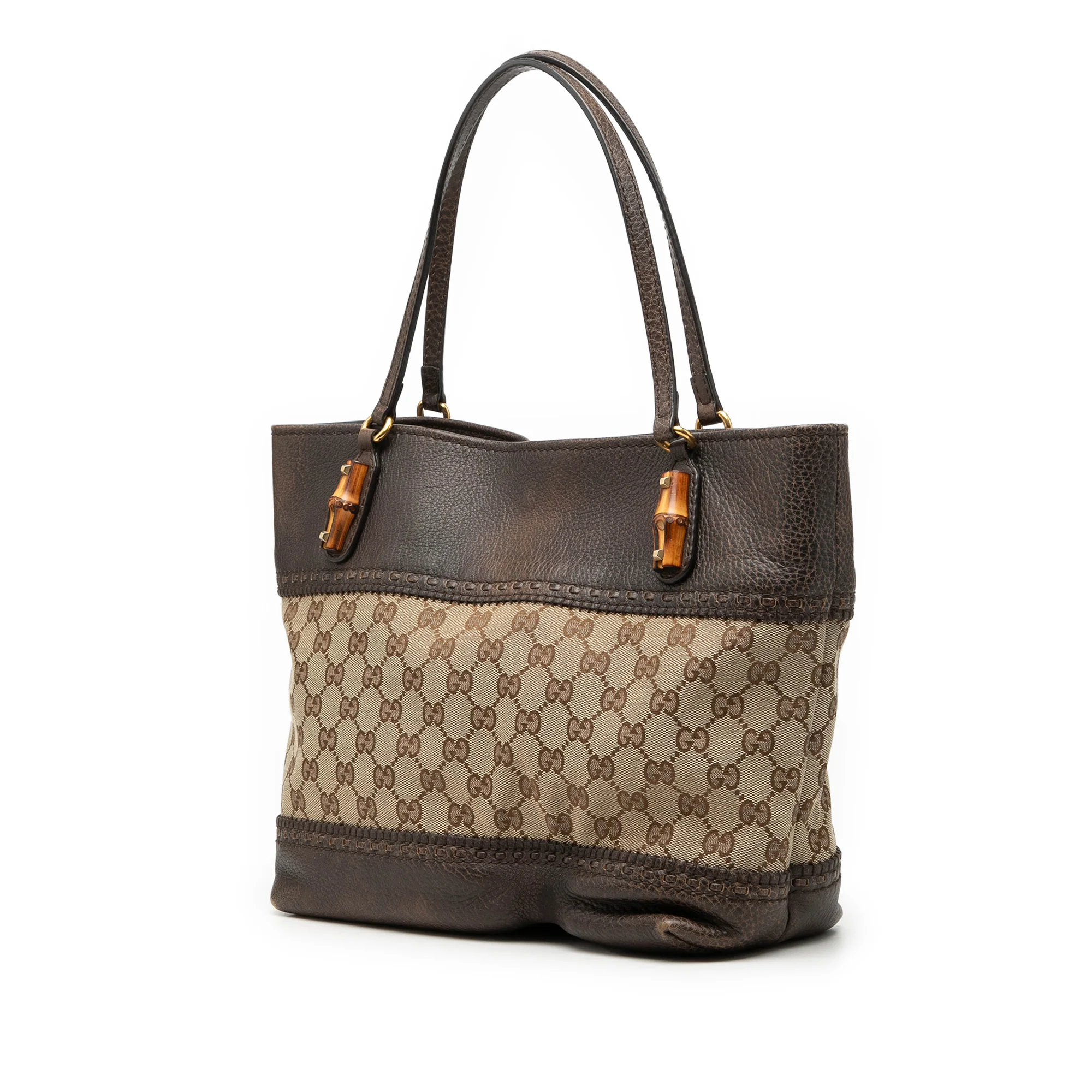 Laidback Crafty Tote GG Canvas and Leather Medium - Image 2