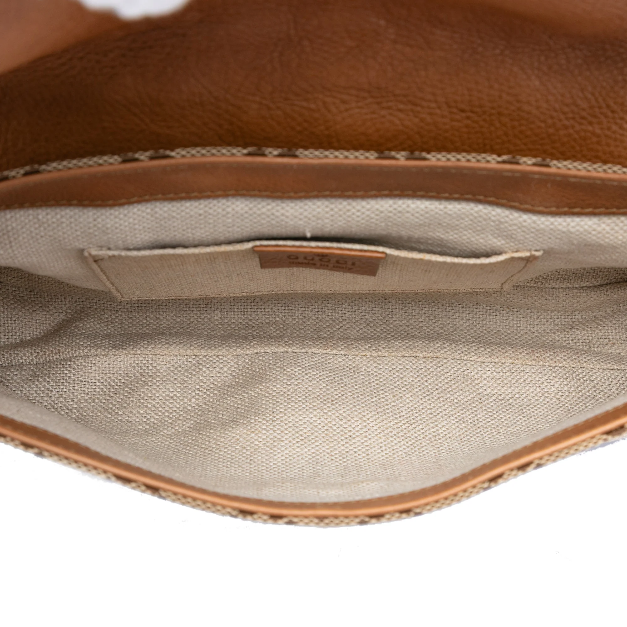 Marrakech Convertible Evening Bag Leather and GG Canvas - Image 4