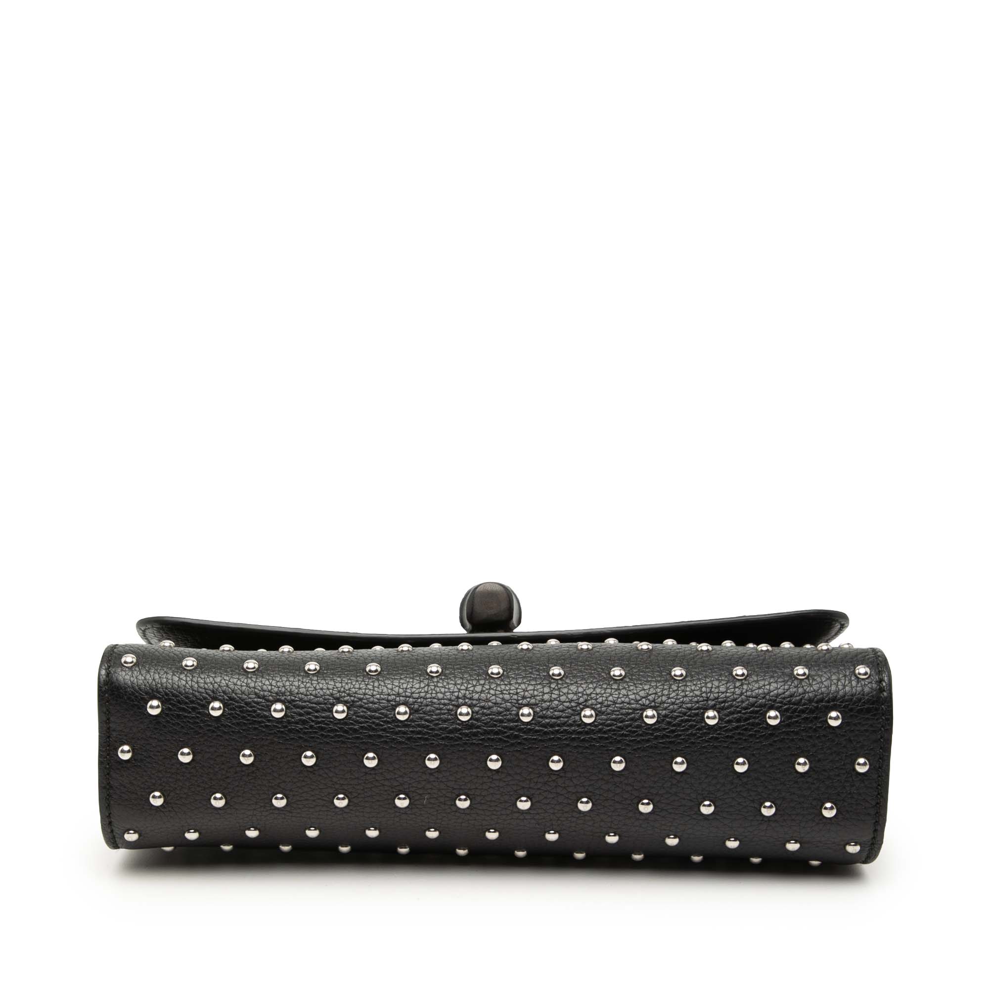 Miss Bamboo Shoulder Bag Studded Leather Medium - Image 3