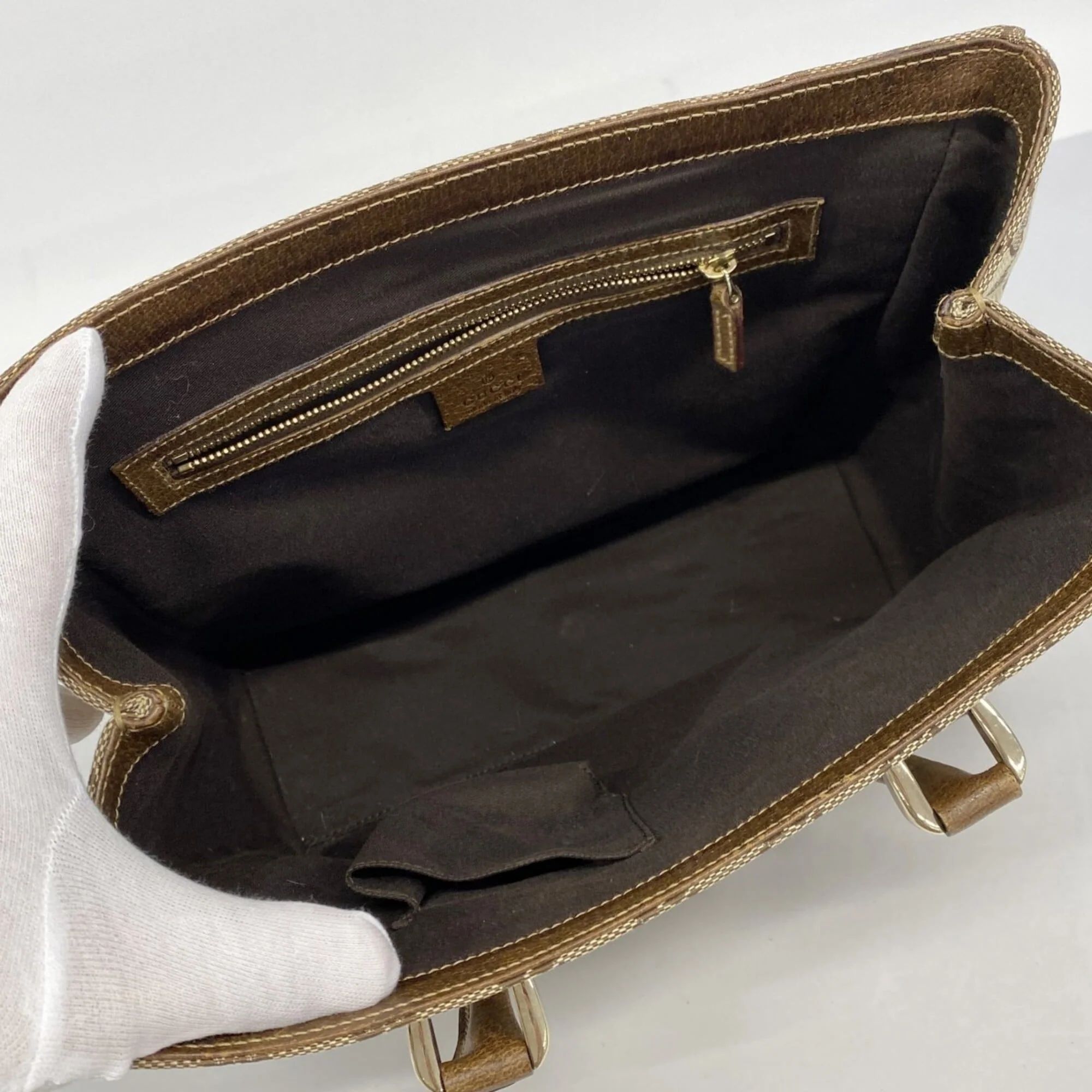 Nailhead Tote GG Canvas Medium - Image 4