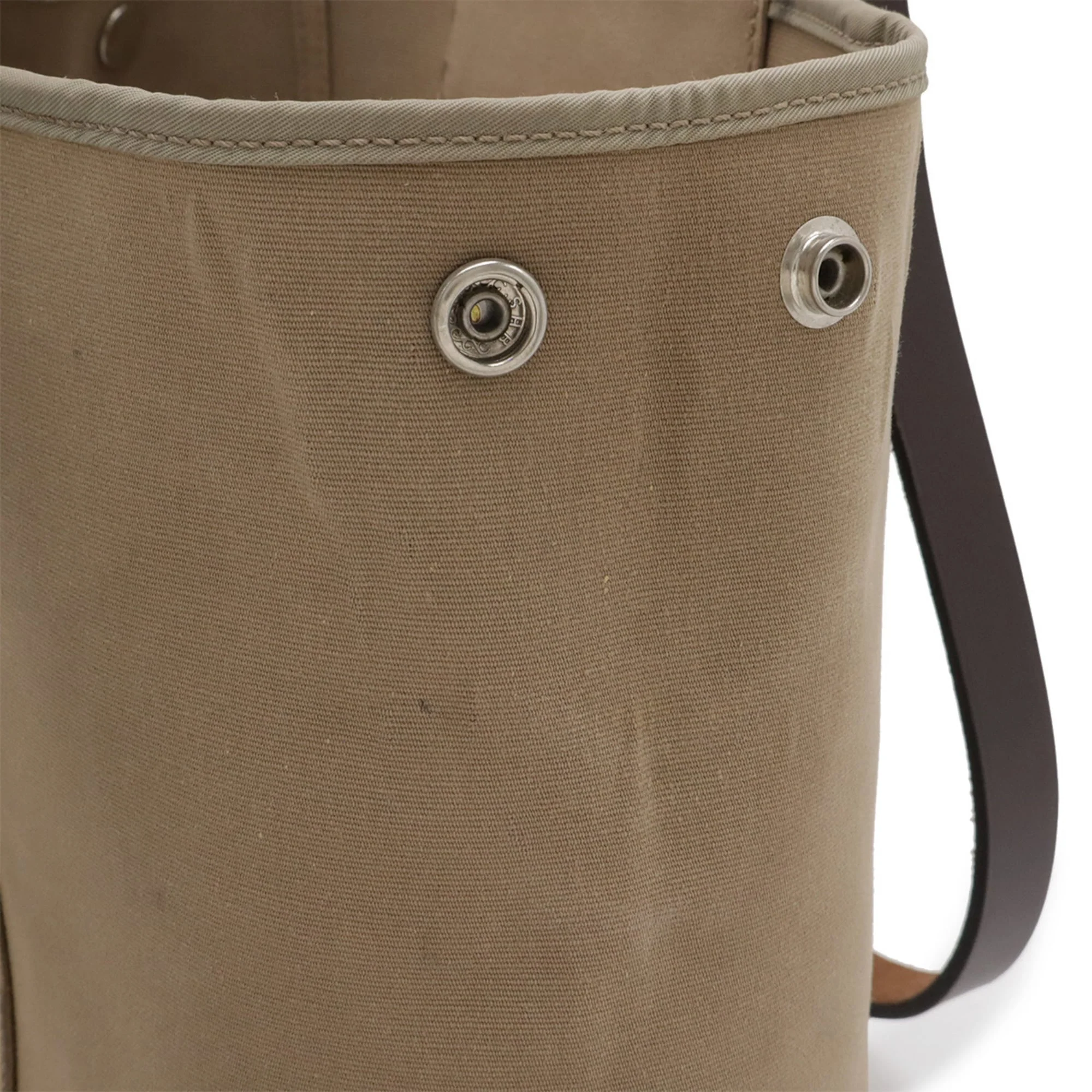 Cabag Handbag Toile and Leather 32 - Image 5