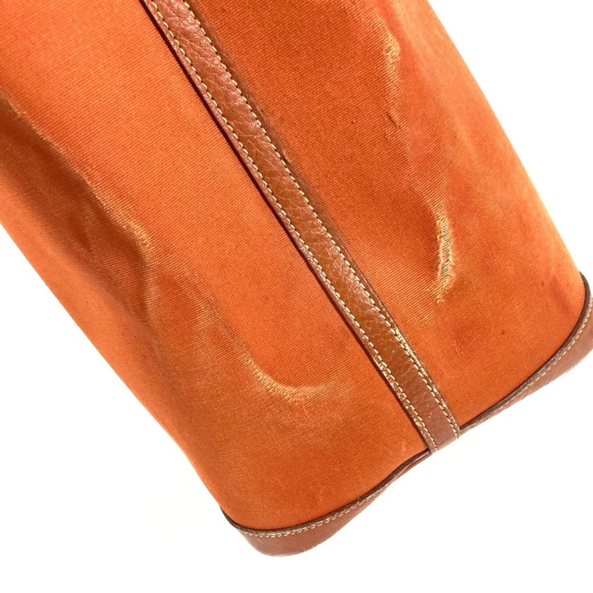 Garden Party Tote Toile and Leather 36 - Image 6