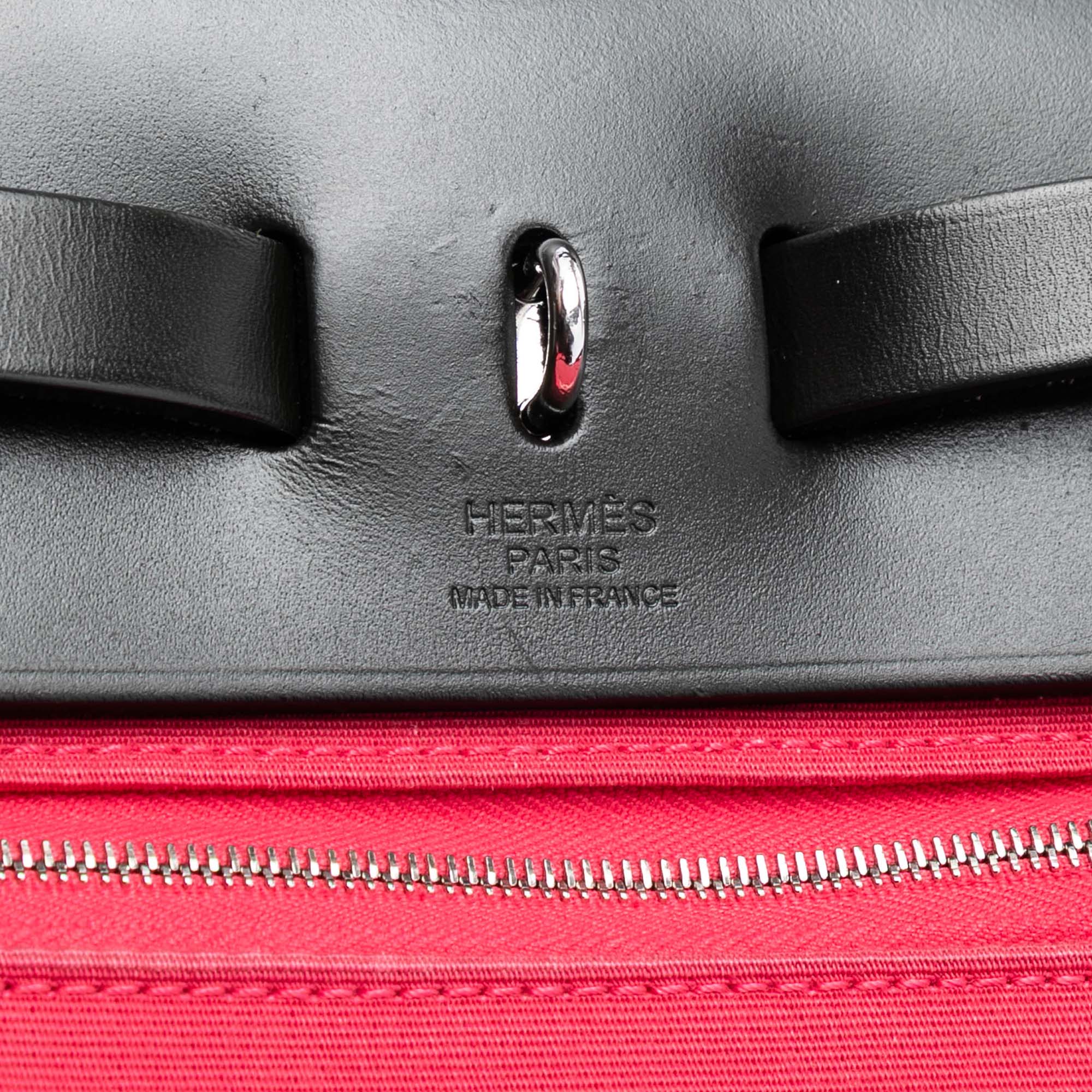 Herbag Zip Leather and Toile 31 - Image 5