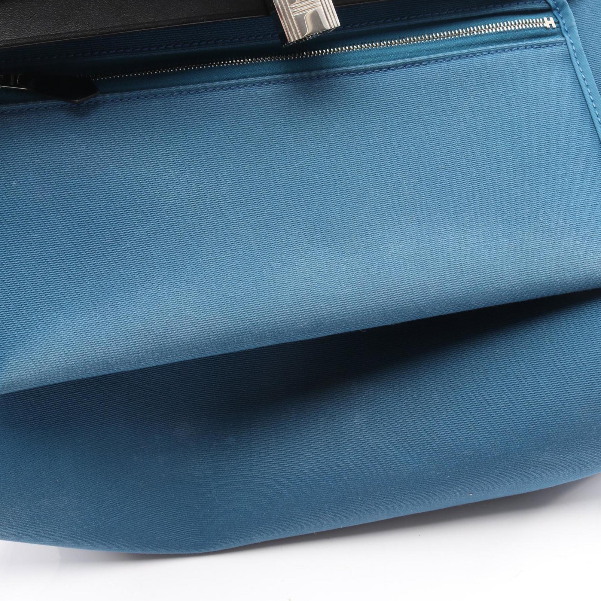 Herbag Zip Leather and Toile 31 - Image 9