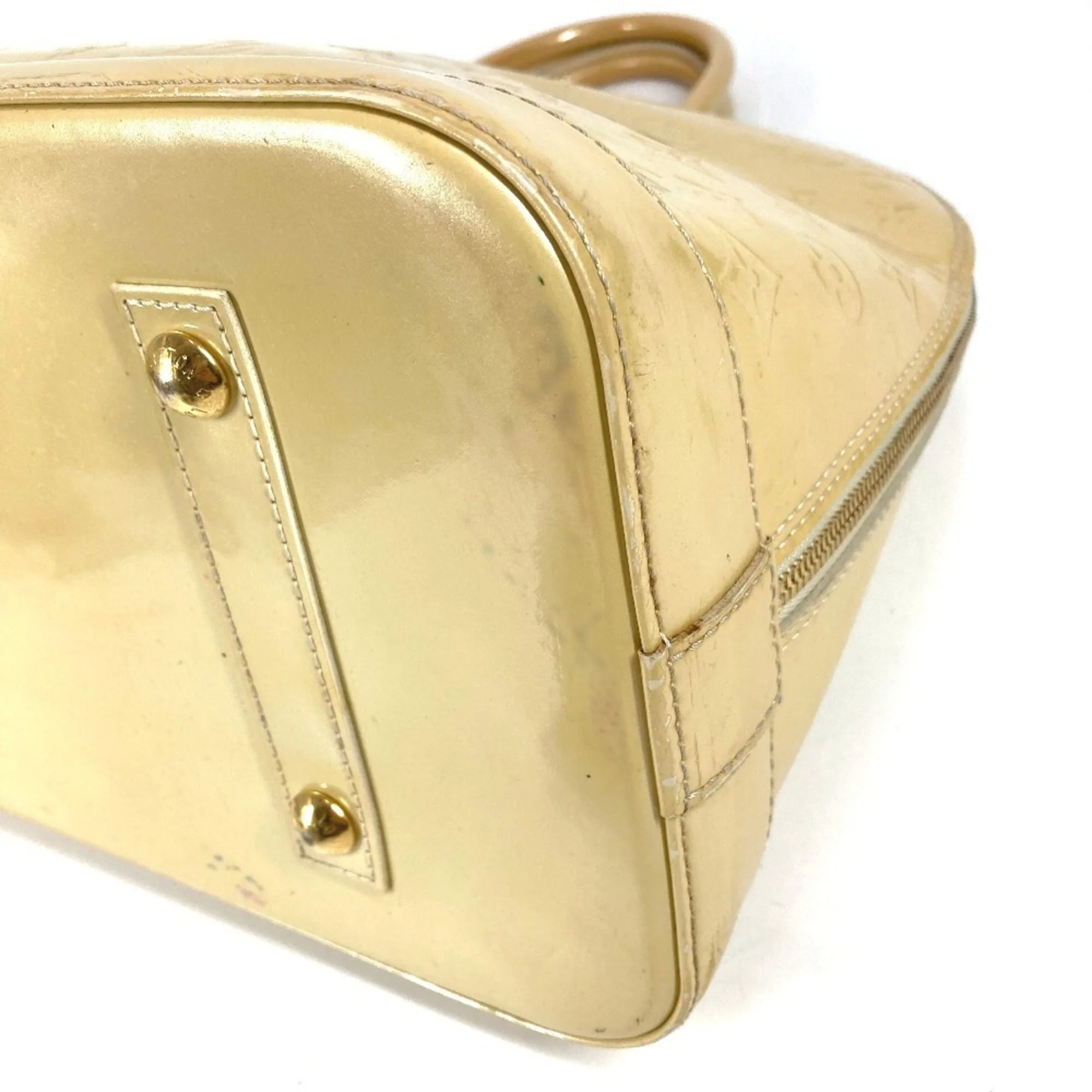 Alma Handbag Monogram Vernis GM - Image 6