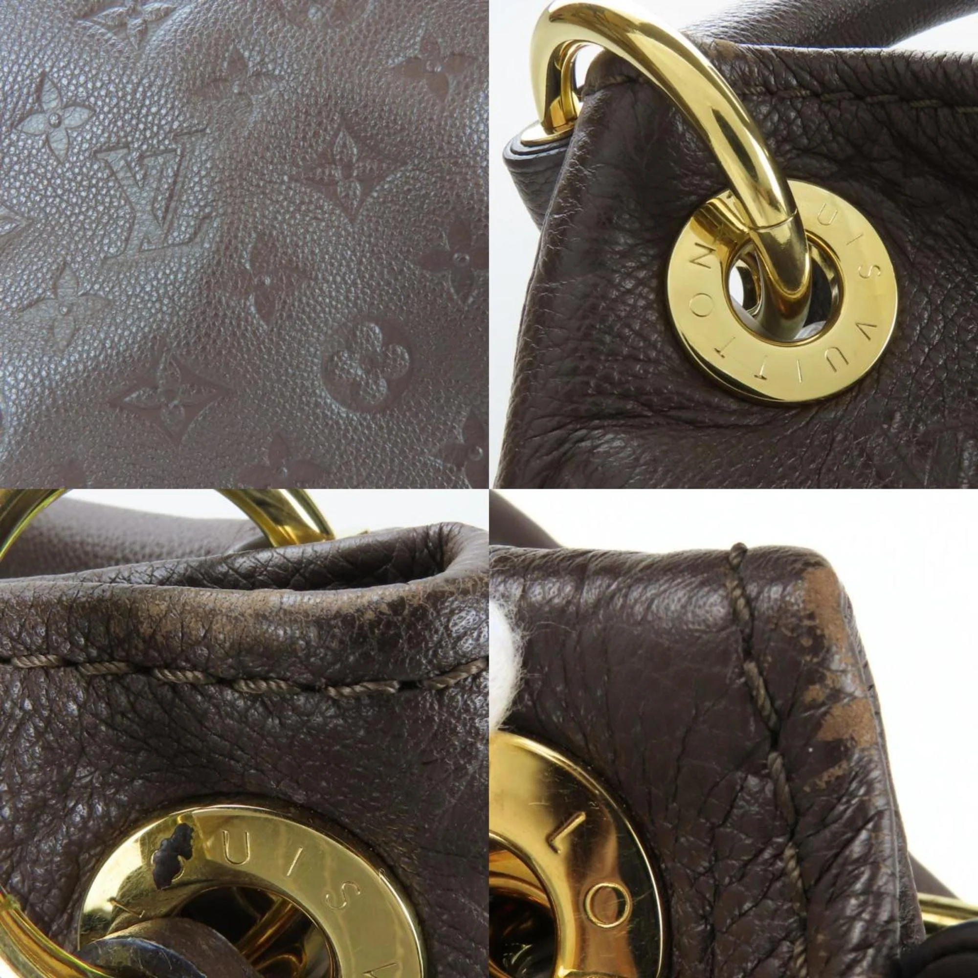 Artsy Handbag Monogram Empreinte Leather MM - Image 5