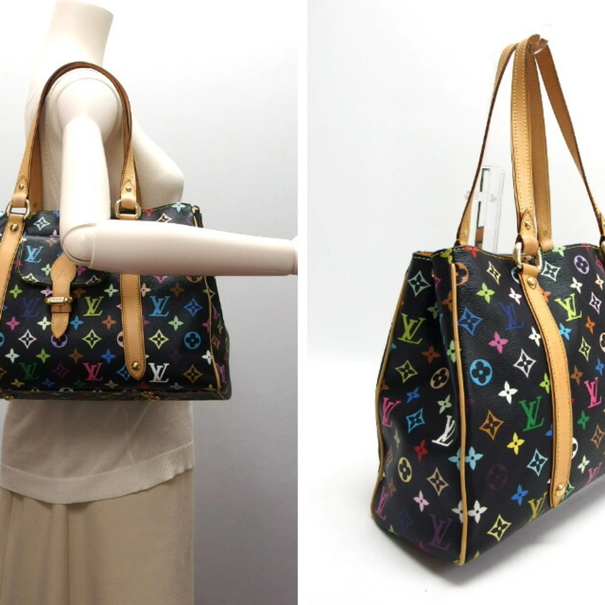 Aurelia Handbag Monogram Multicolor MM - Image 3
