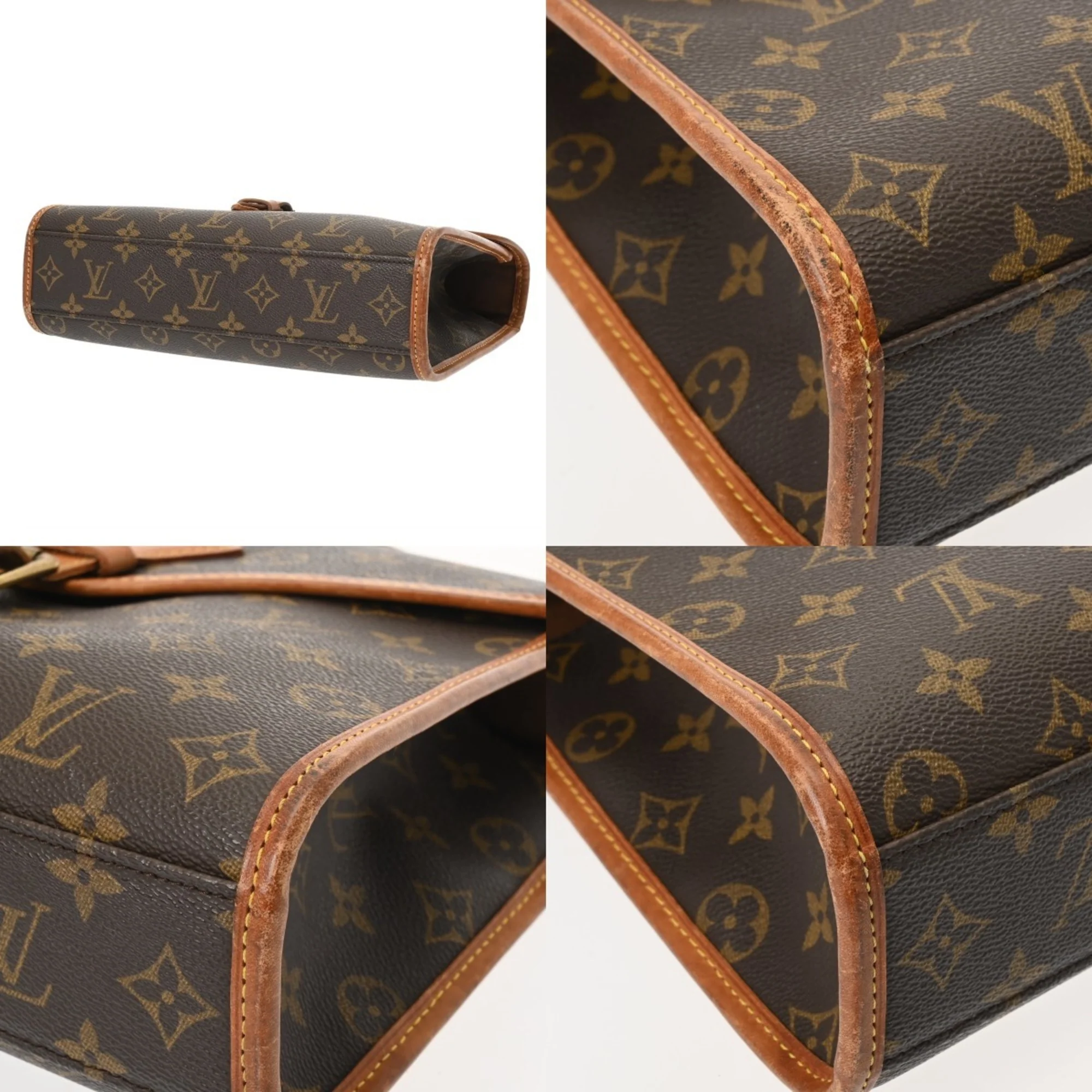 Beverly Briefcase Monogram Canvas PM - Image 7