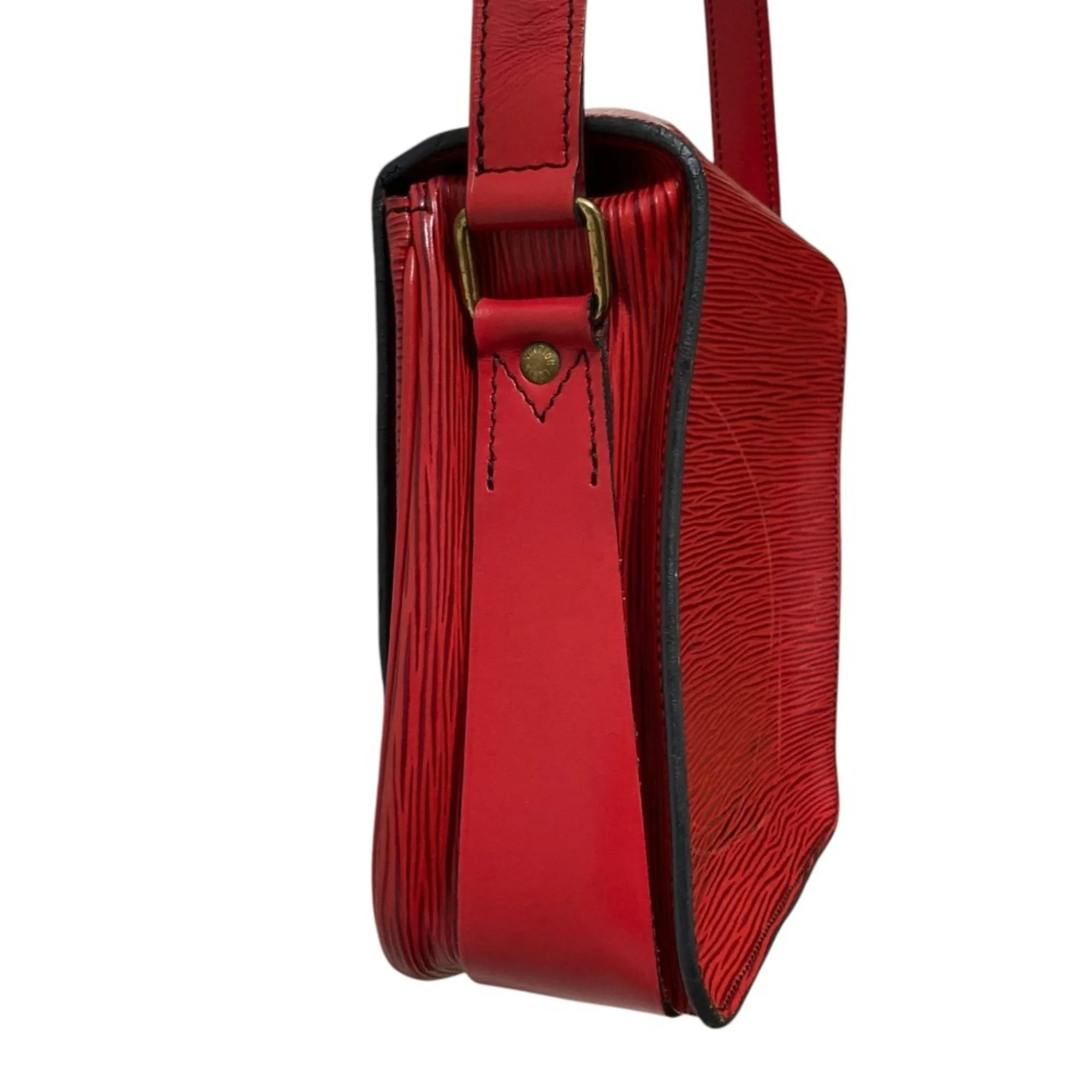 Cartouchiere Handbag Epi Leather MM - Image 4