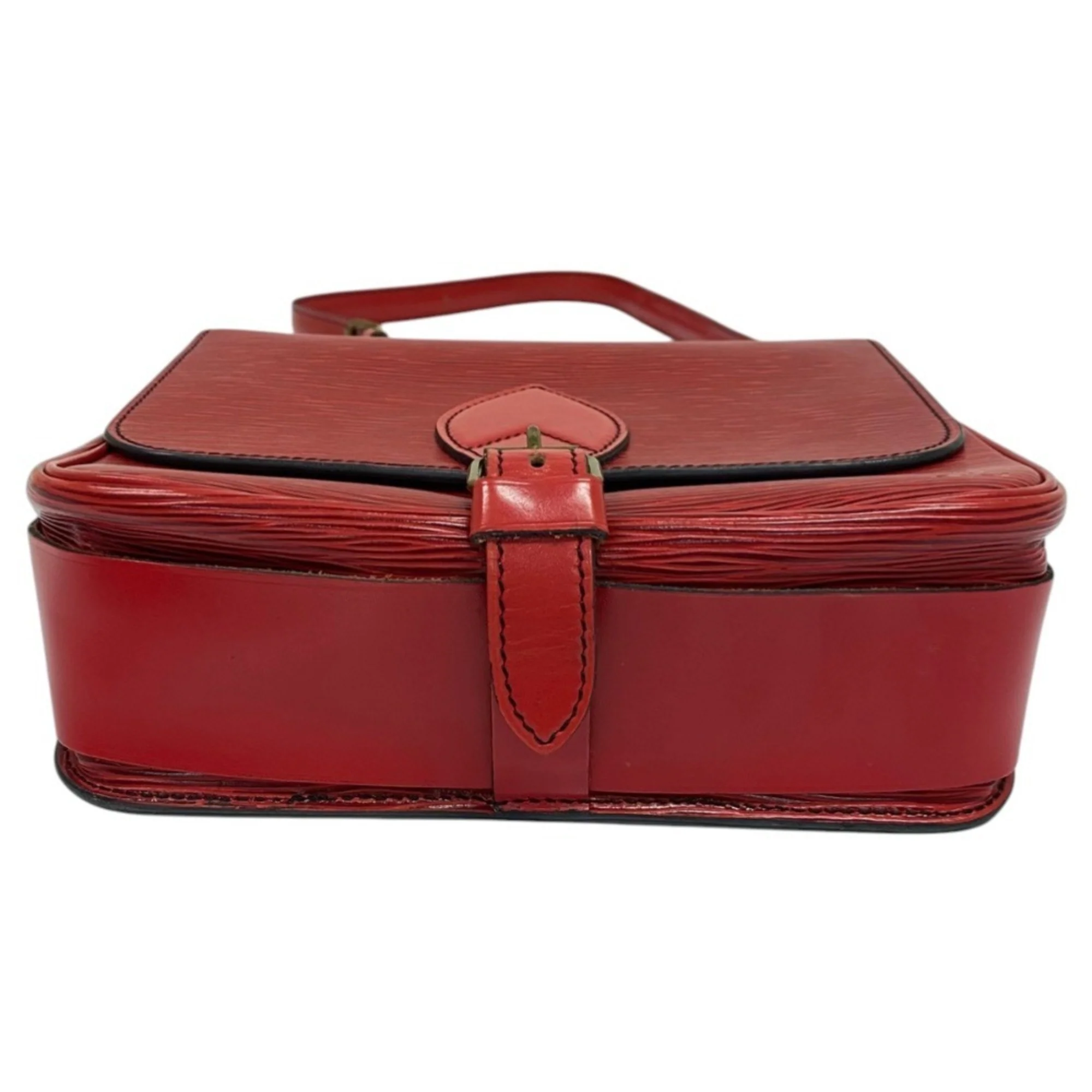 Cartouchiere Handbag Epi Leather MM - Image 8