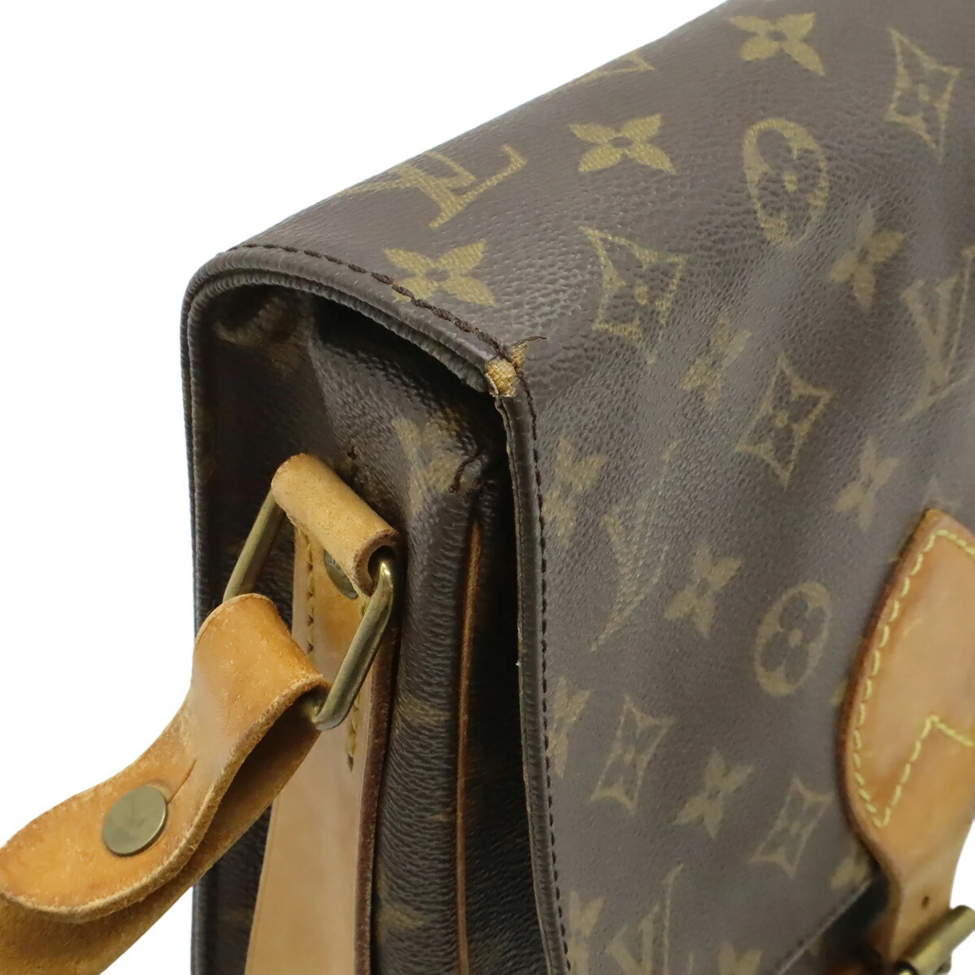 Cartouchiere Handbag Monogram Canvas MM - Image 5