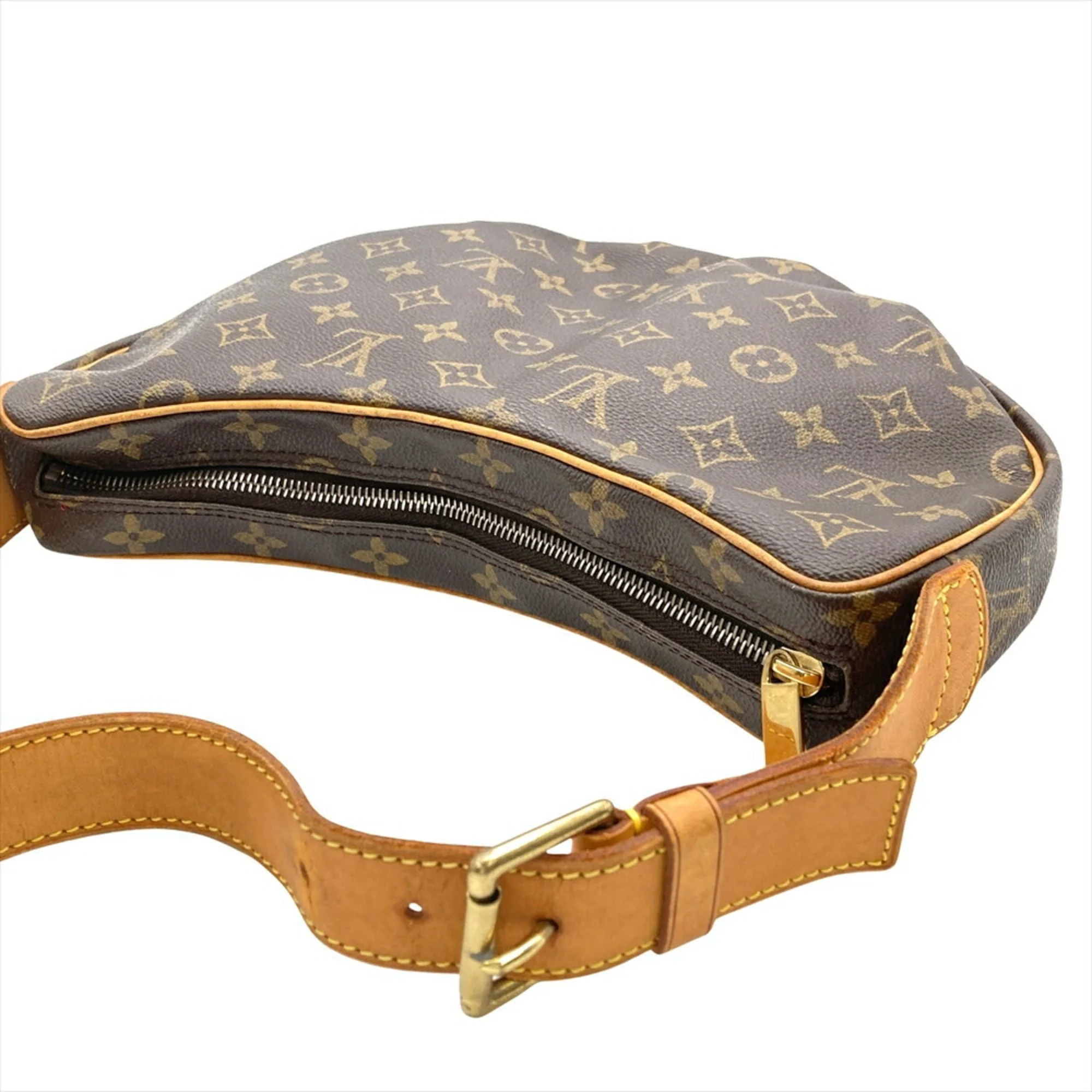 Croissant Handbag Monogram Canvas MM - Image 5