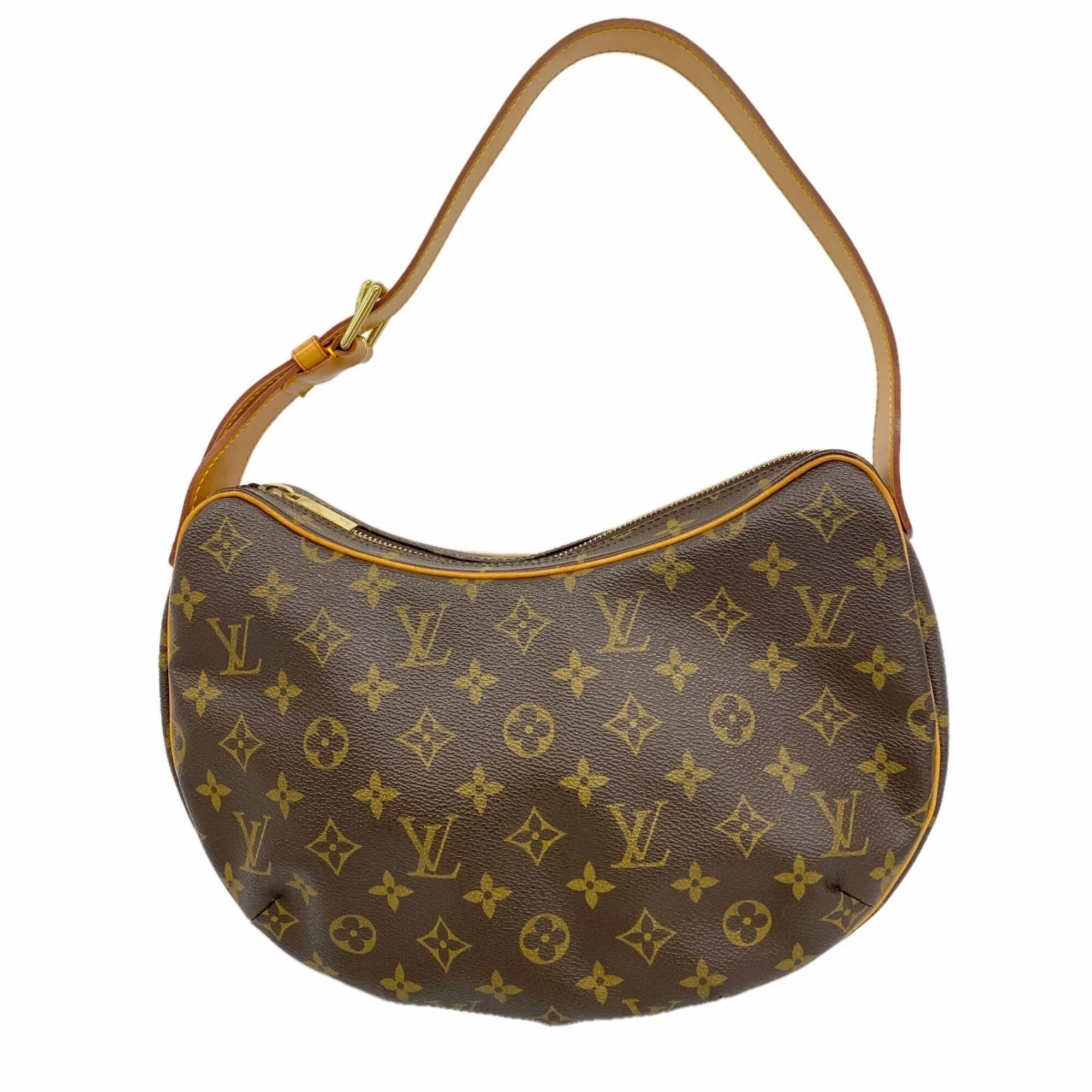Croissant Handbag Monogram Canvas MM