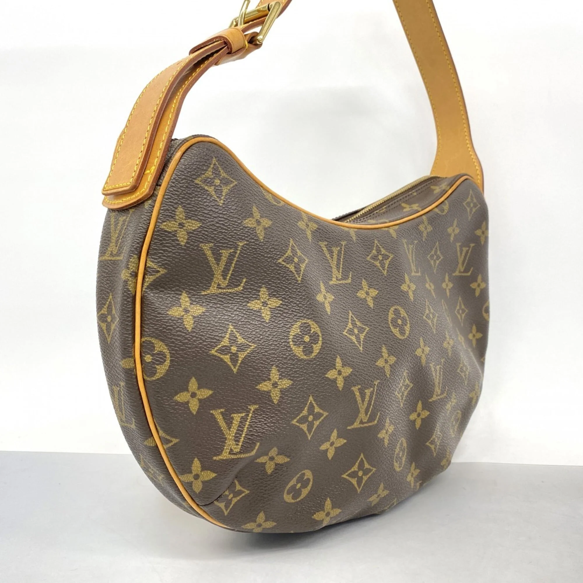 Croissant Handbag Monogram Canvas MM - Image 2