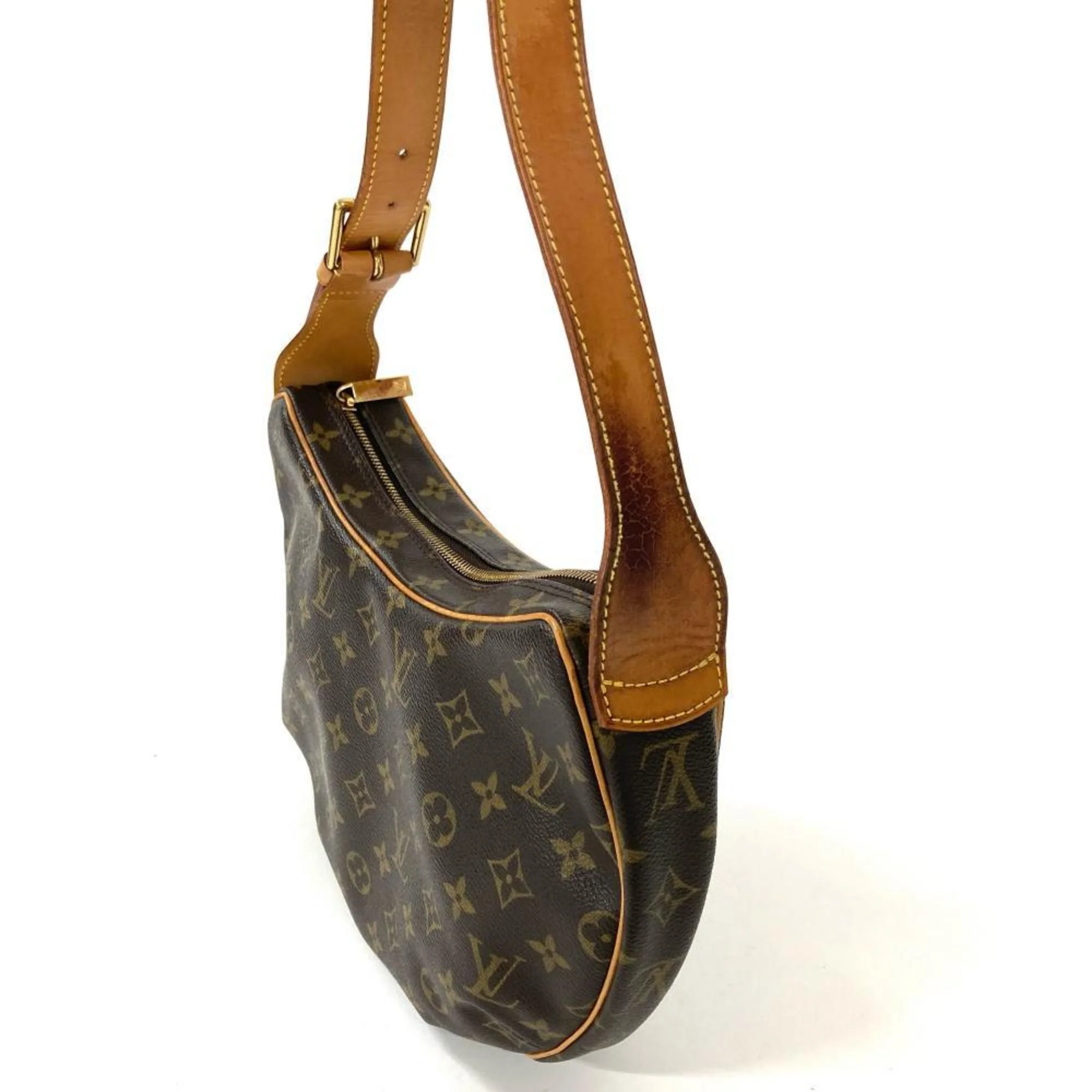 Croissant Handbag Monogram Canvas MM - Image 2